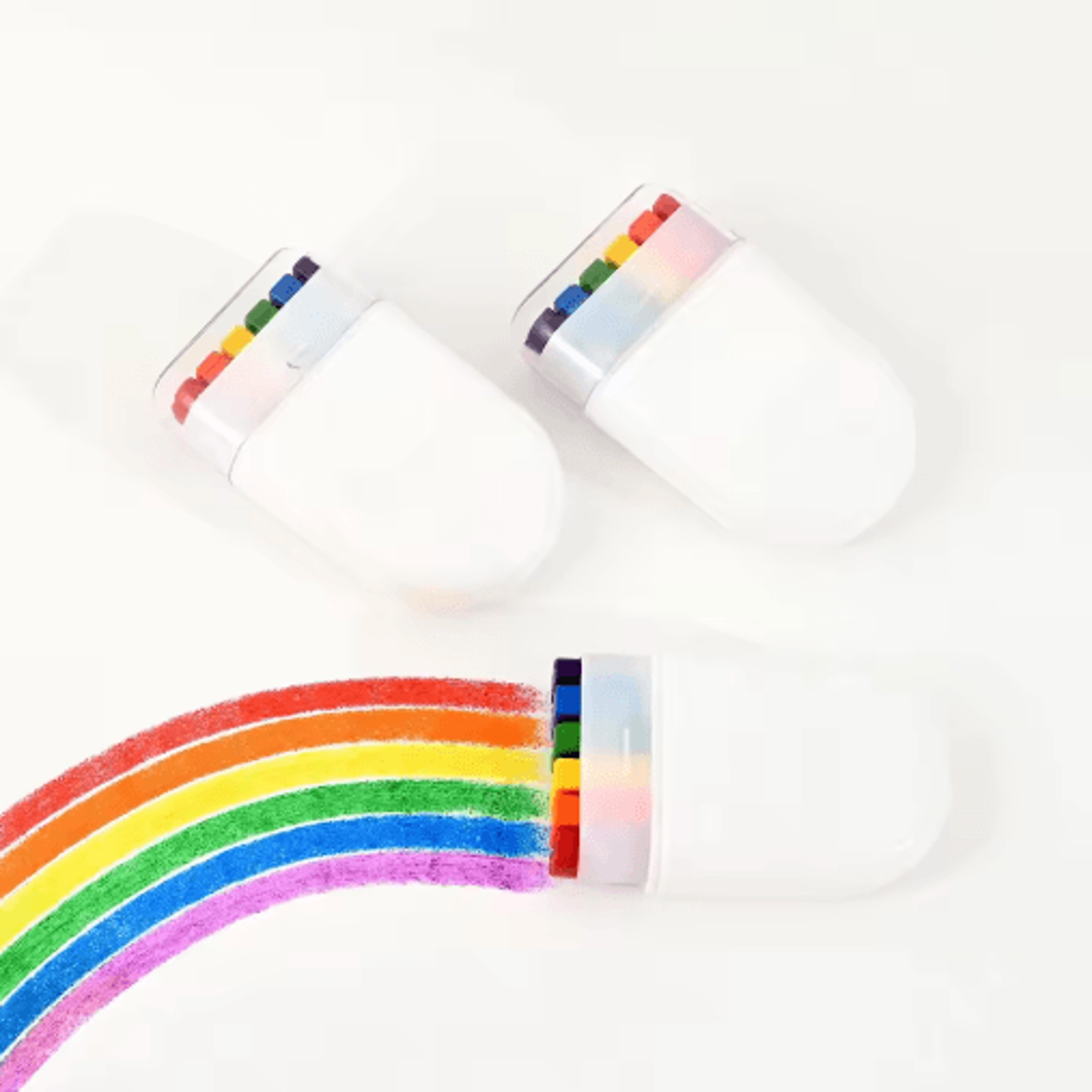 6Color Rainbow Crayon Paint Stick 4