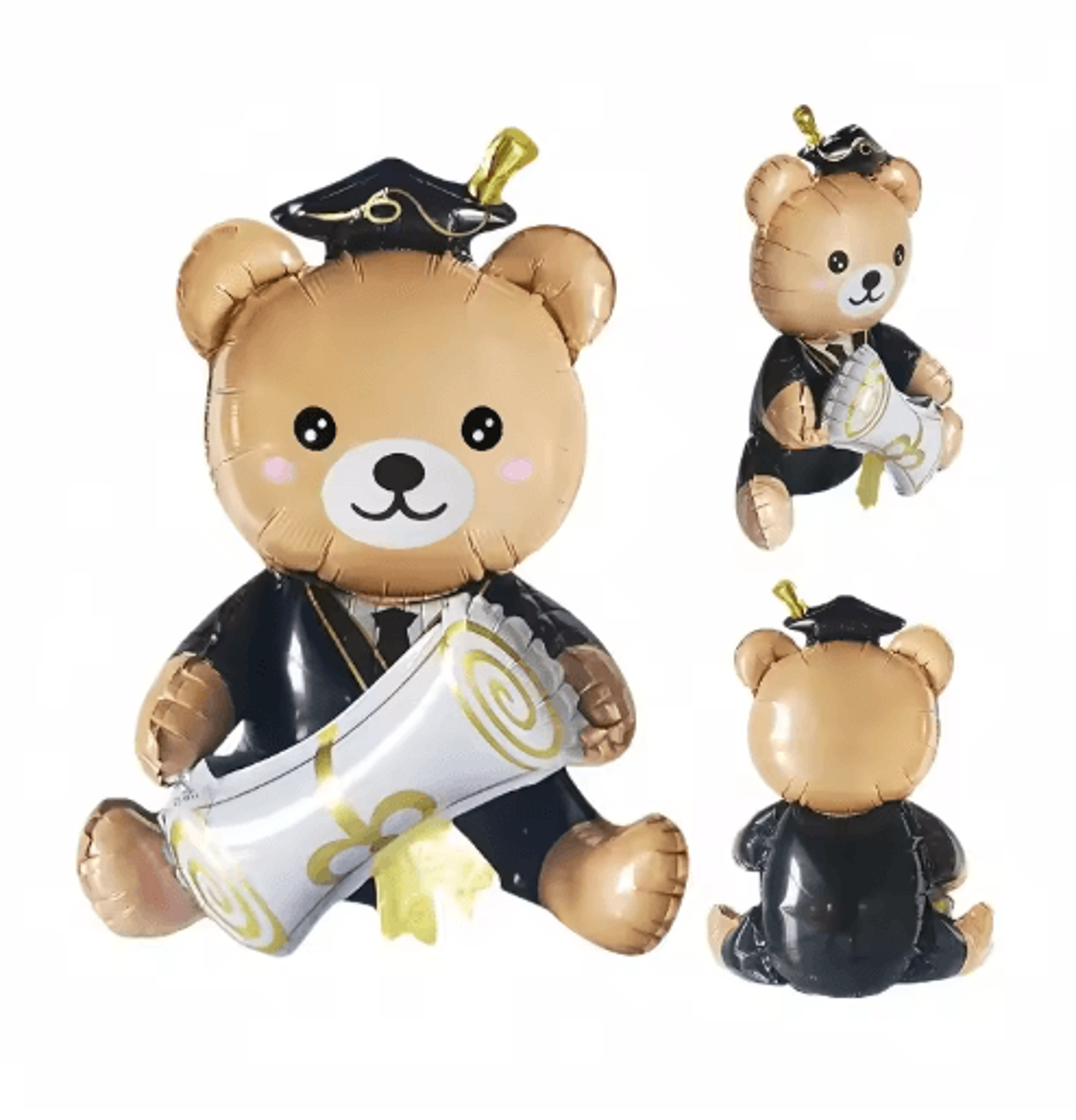 Graduation Bear Foil Balloon For Party Decorations 0