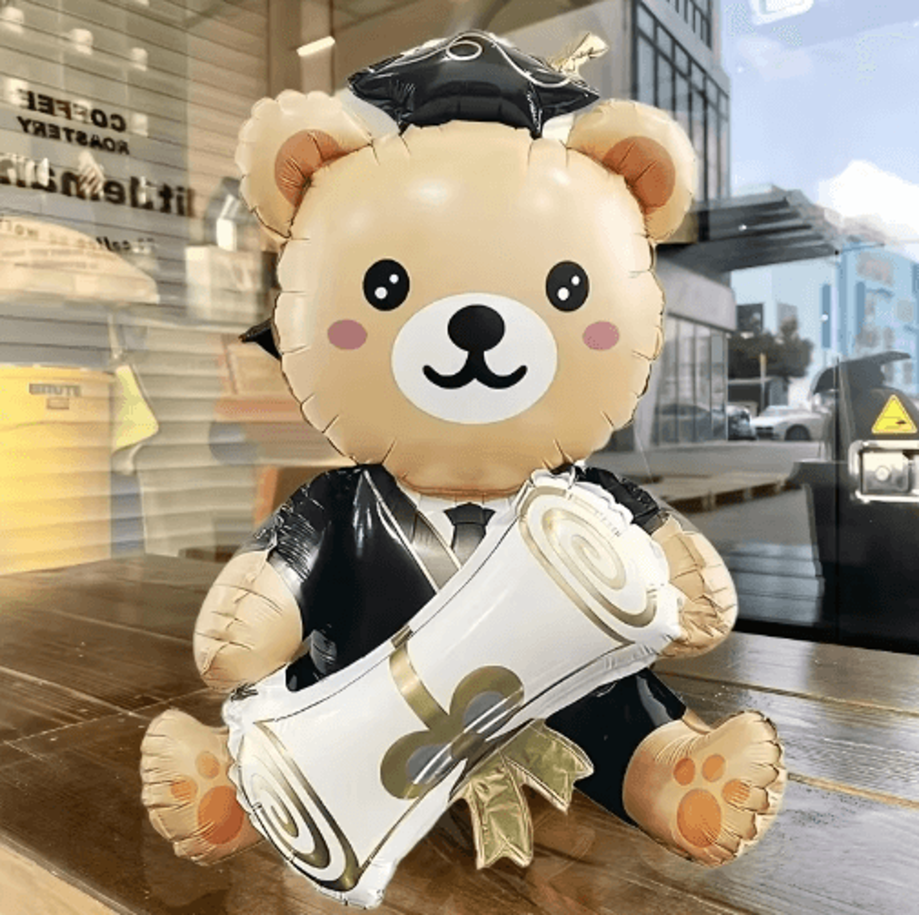 Graduation Bear Foil Balloon For Party Decorations 5