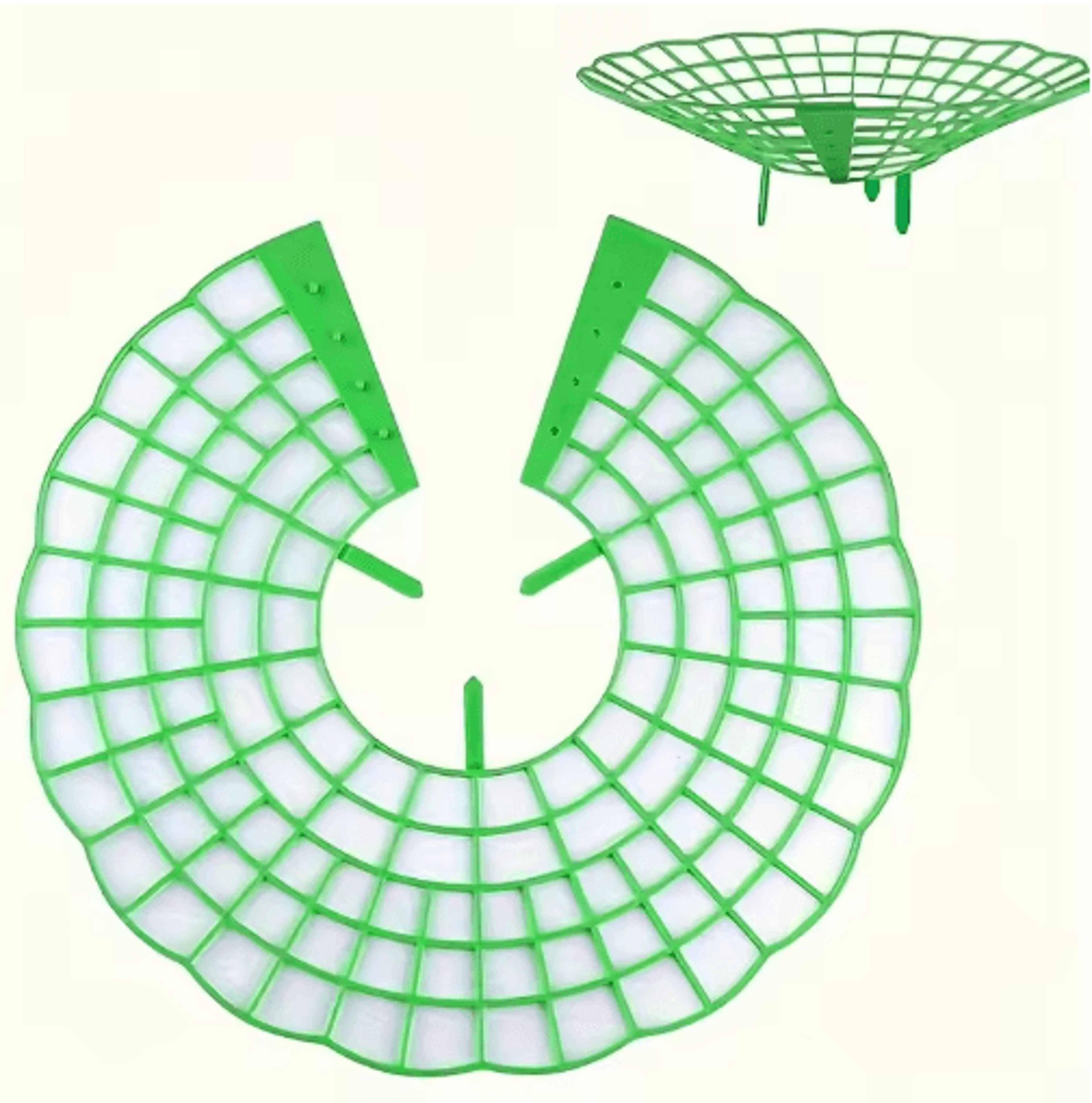 612Piece Strawberry Plant Support Cages 2