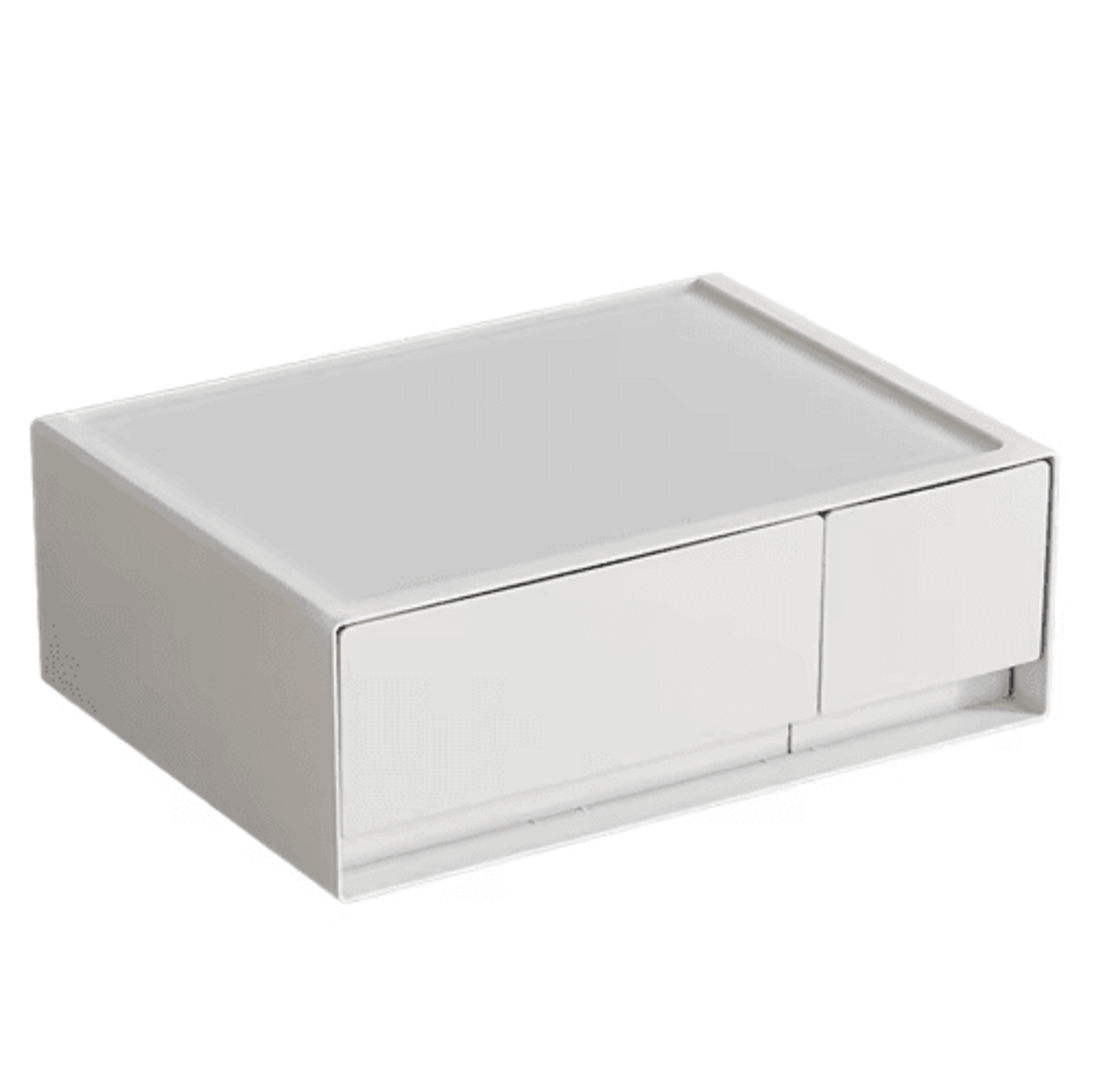 MultiLayer Stackable Desktop Drawer Organizer  Stationery Jewelry  Office Storage Cabinet 2