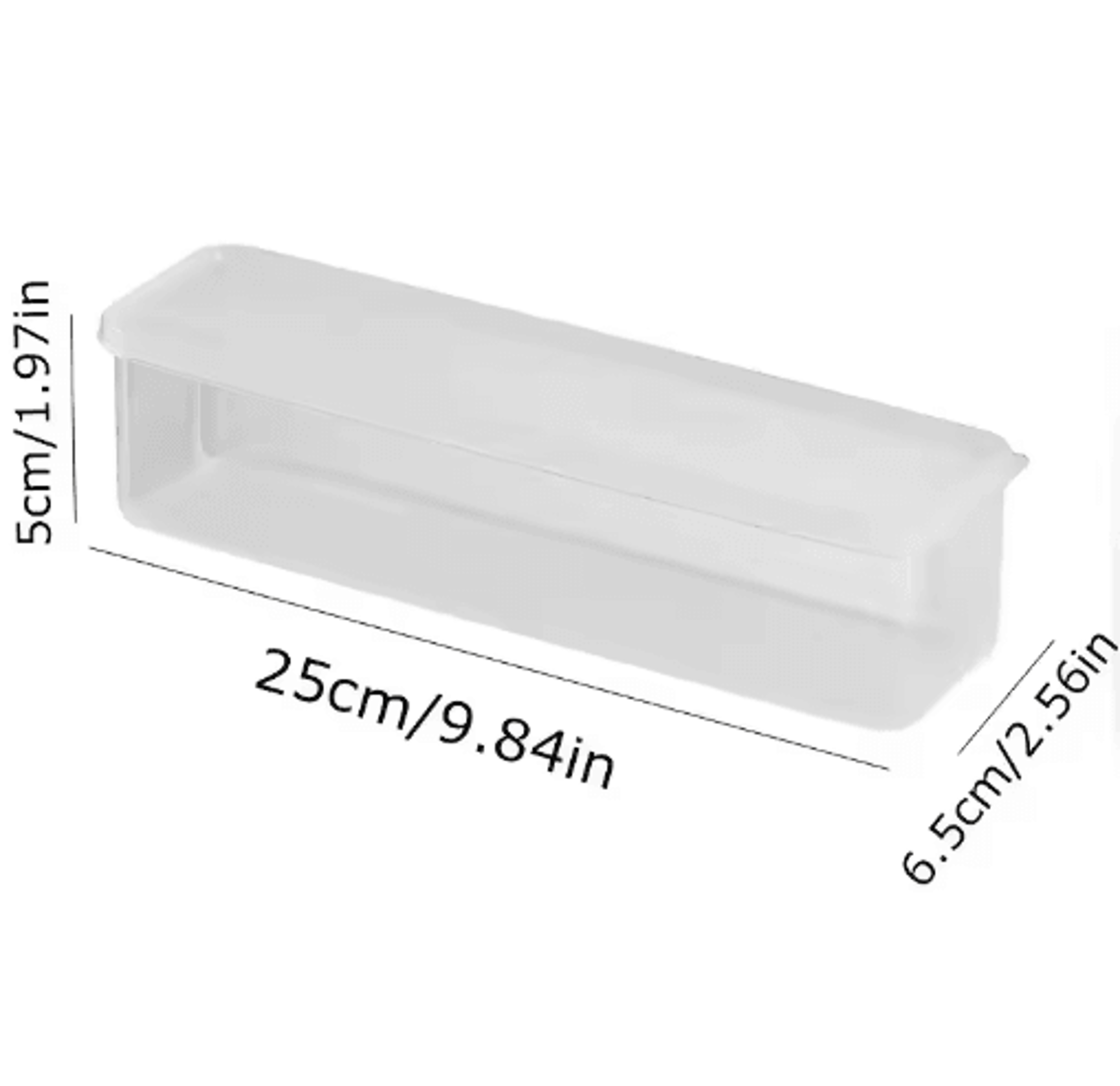 Transparent Refrigerator FreshKeeping Storage Box  Sealed Food Organizer Container 7