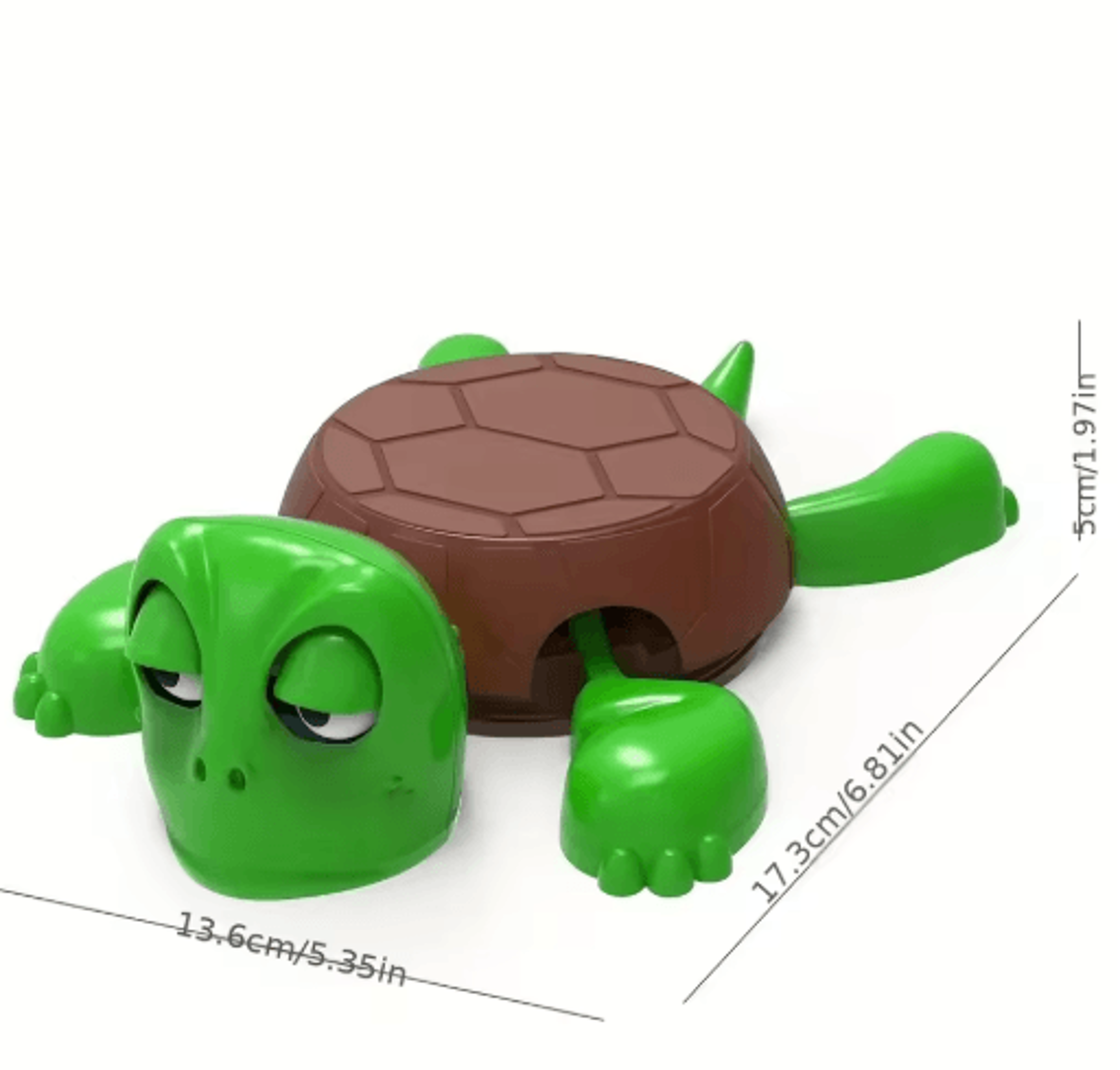 Funny Turtle Oops Coaster  Interactive Prank Toy  Novelty Desk Decor 2
