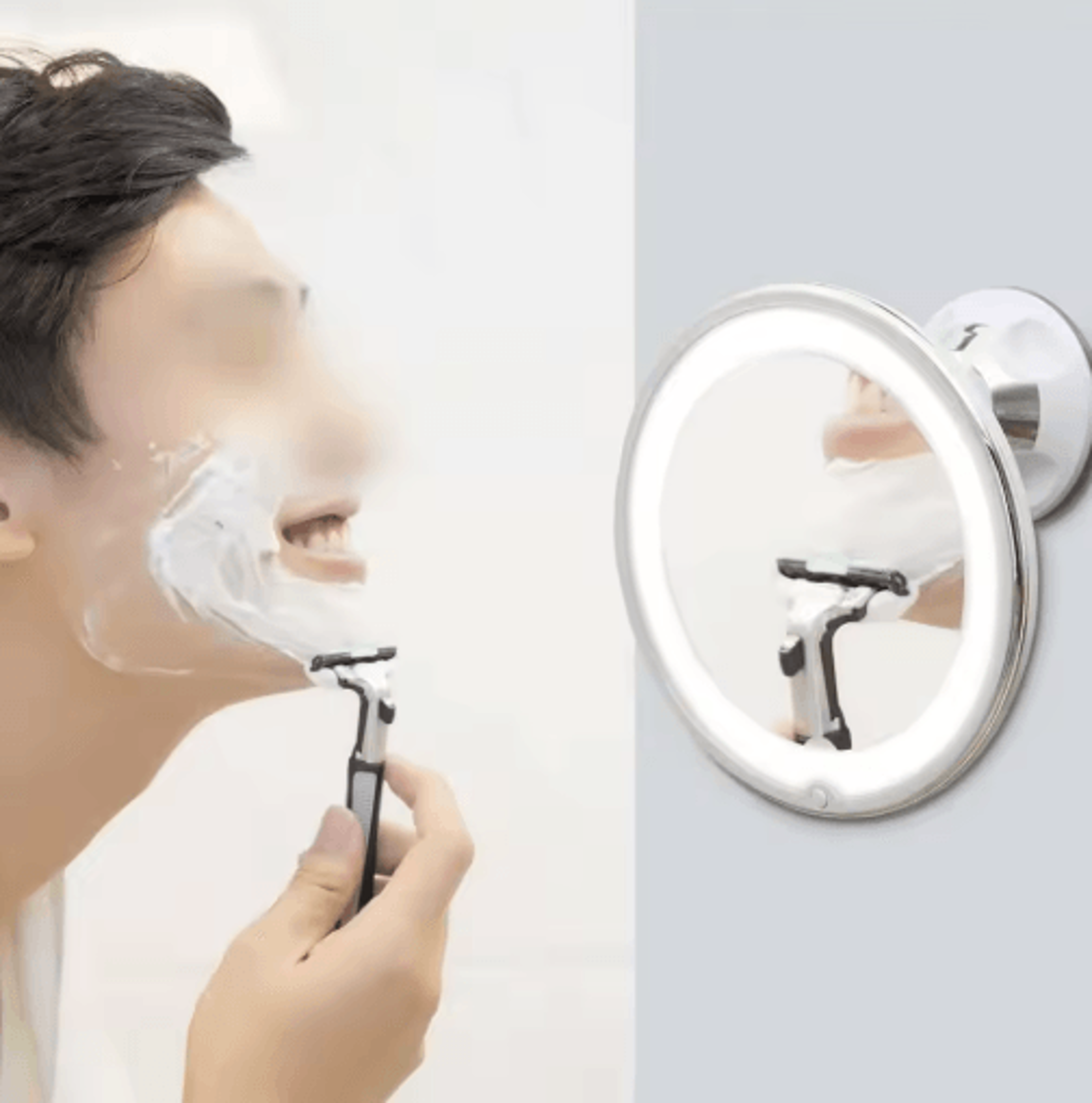 10X Magnifying LED Makeup Mirror  14Light Suction Cup Vanity Mirror 0