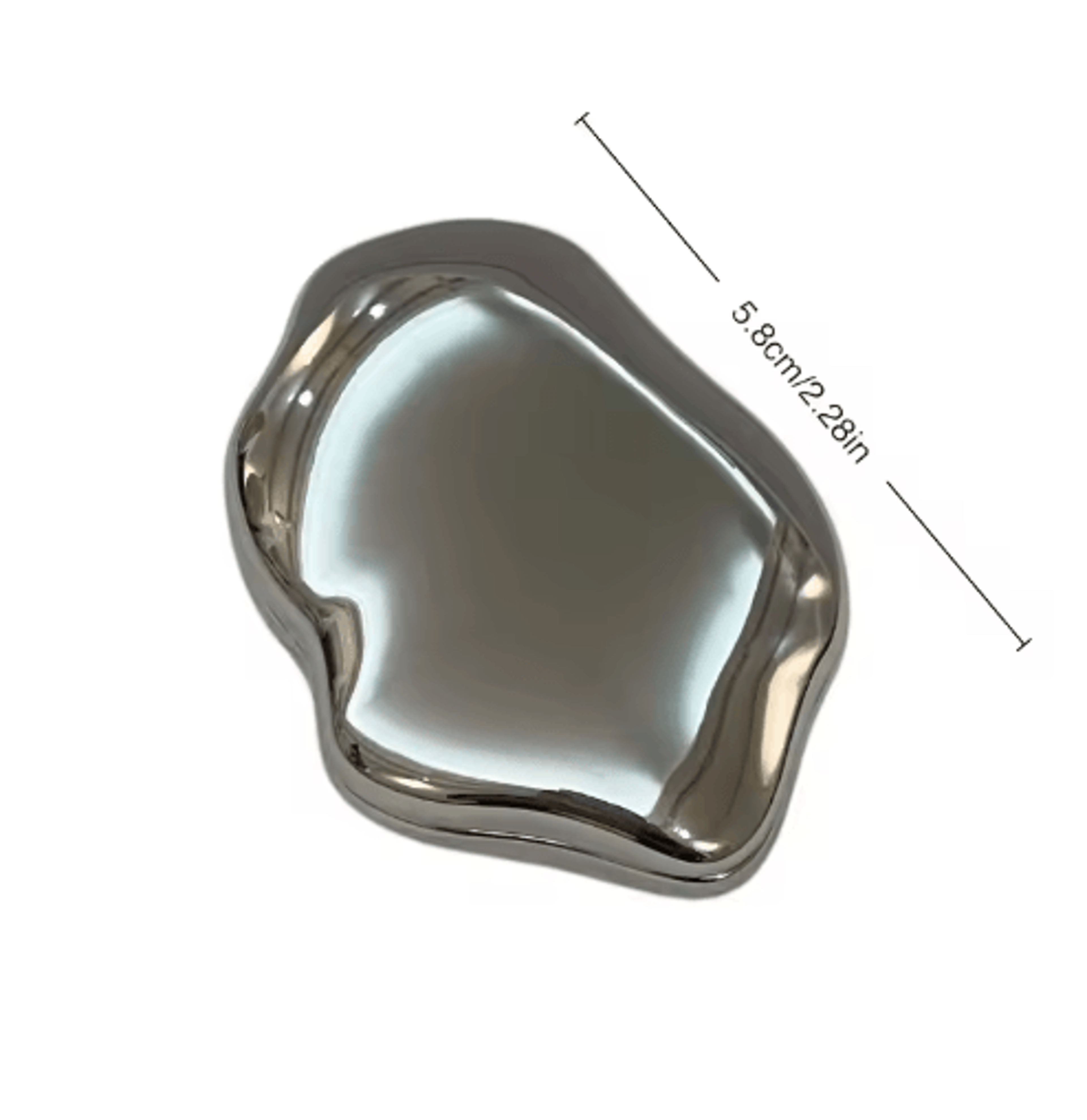 Seashell DoubleSided Compact Mirror  Twist Portable Purse Makeup Mirror 4