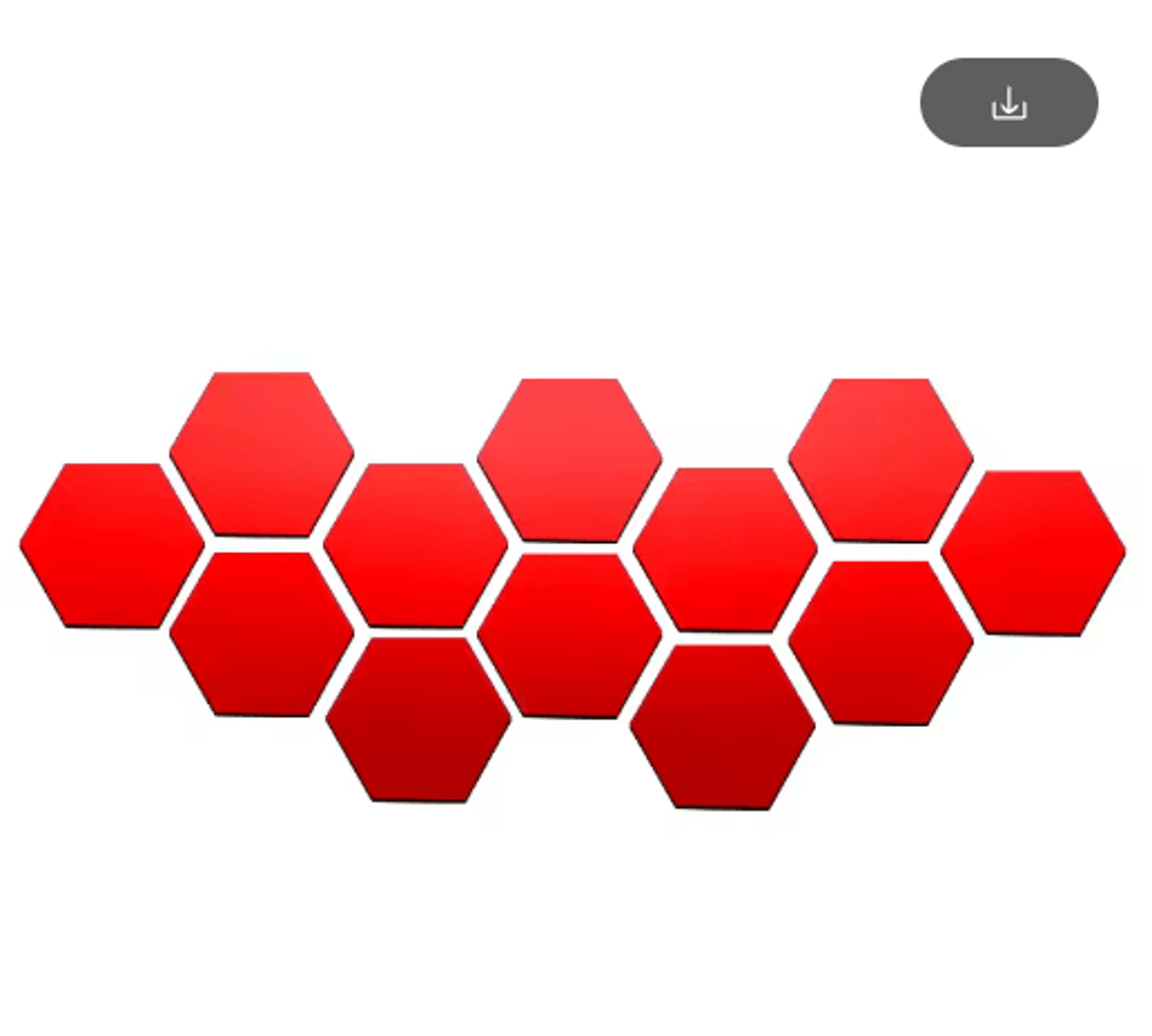 612Pcs 3D Hexagon Mirror Wall Stickers  126mm SelfAdhesive Geometric Decor 1