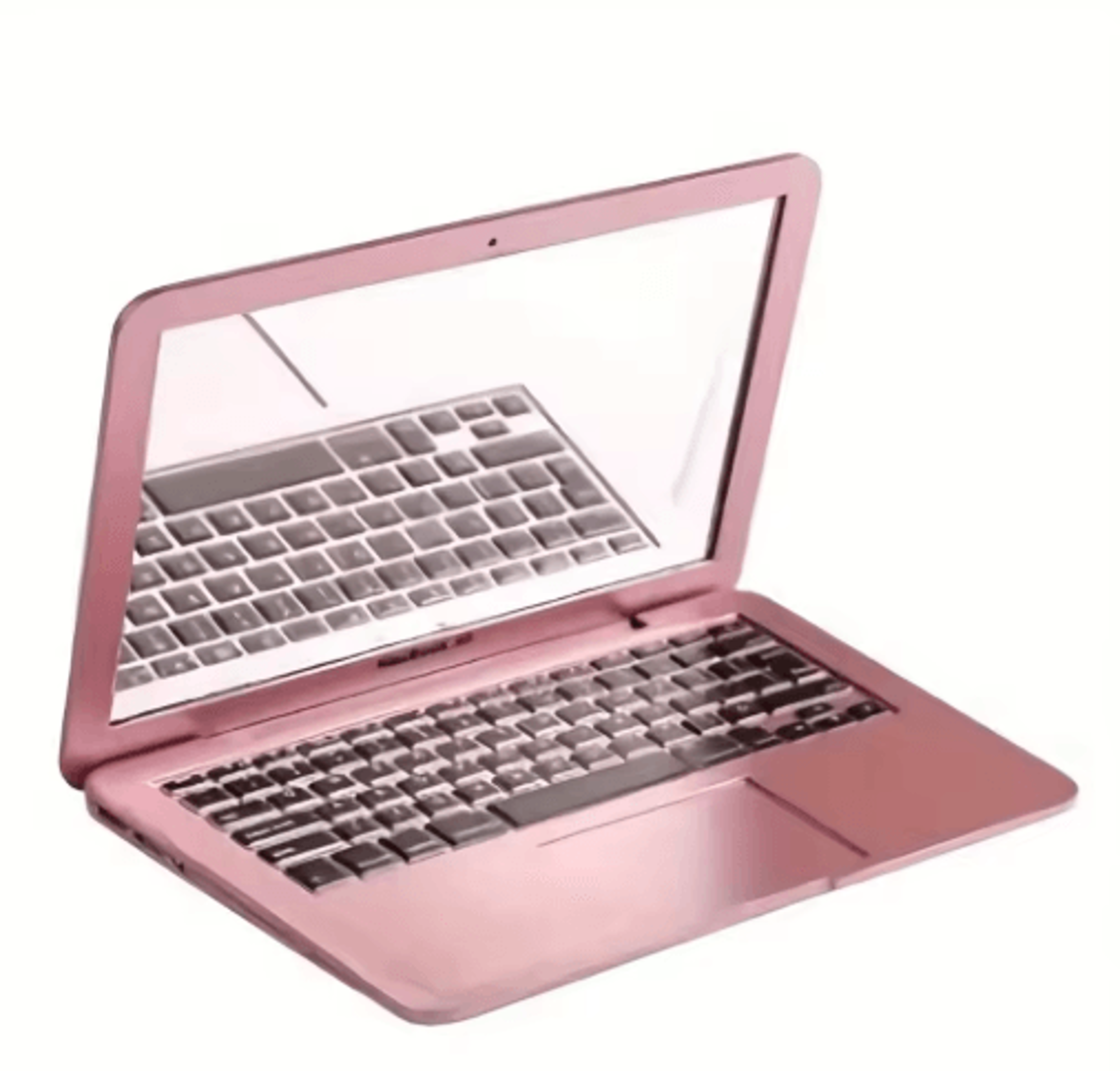 Mini LaptopShaped Pocket Mirror  Creative Foldable Travel Makeup Mirror 1