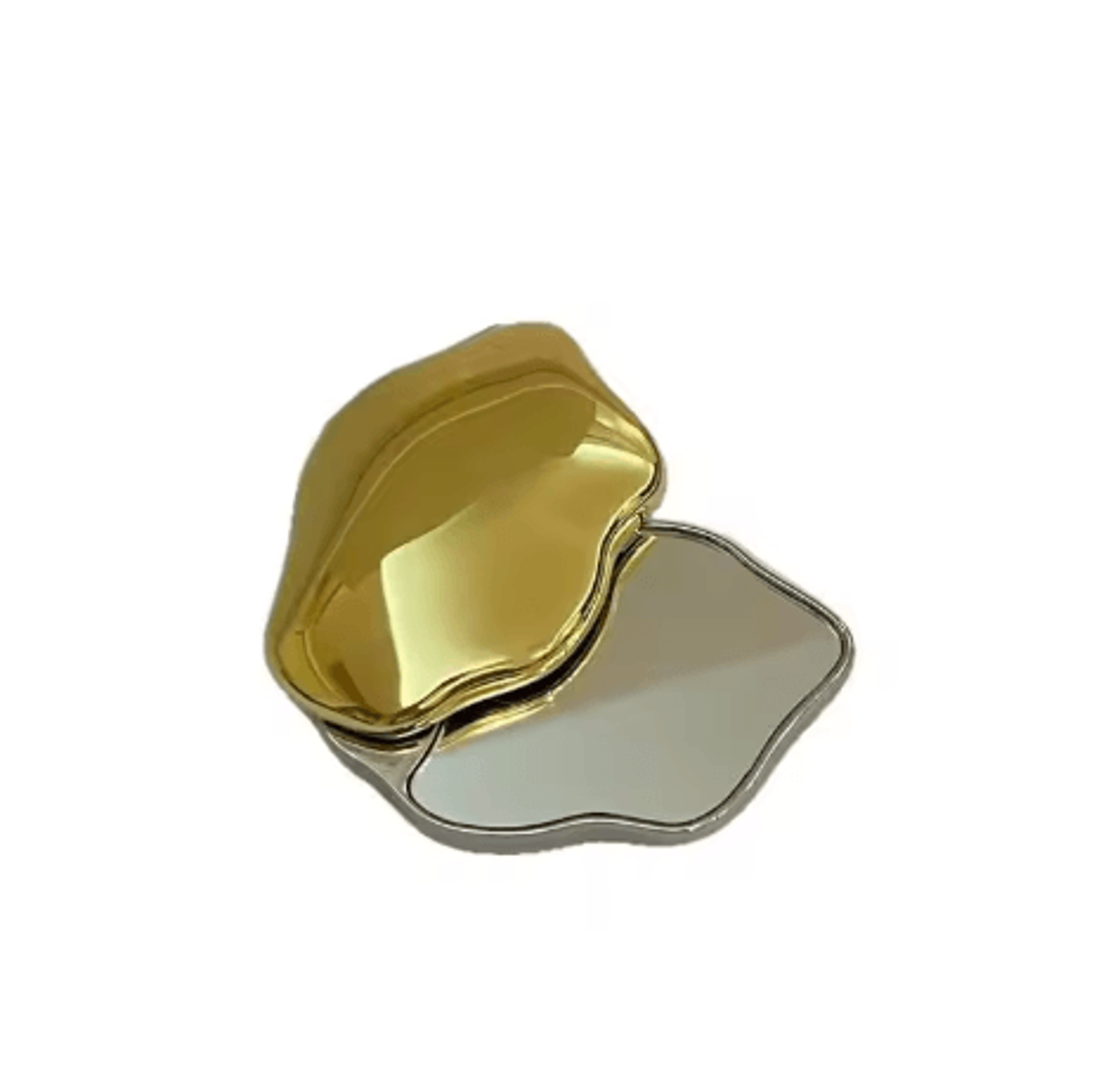 Retro Rose Pocket Mirror  DoubleSided Mini Floral Makeup Mirror 4