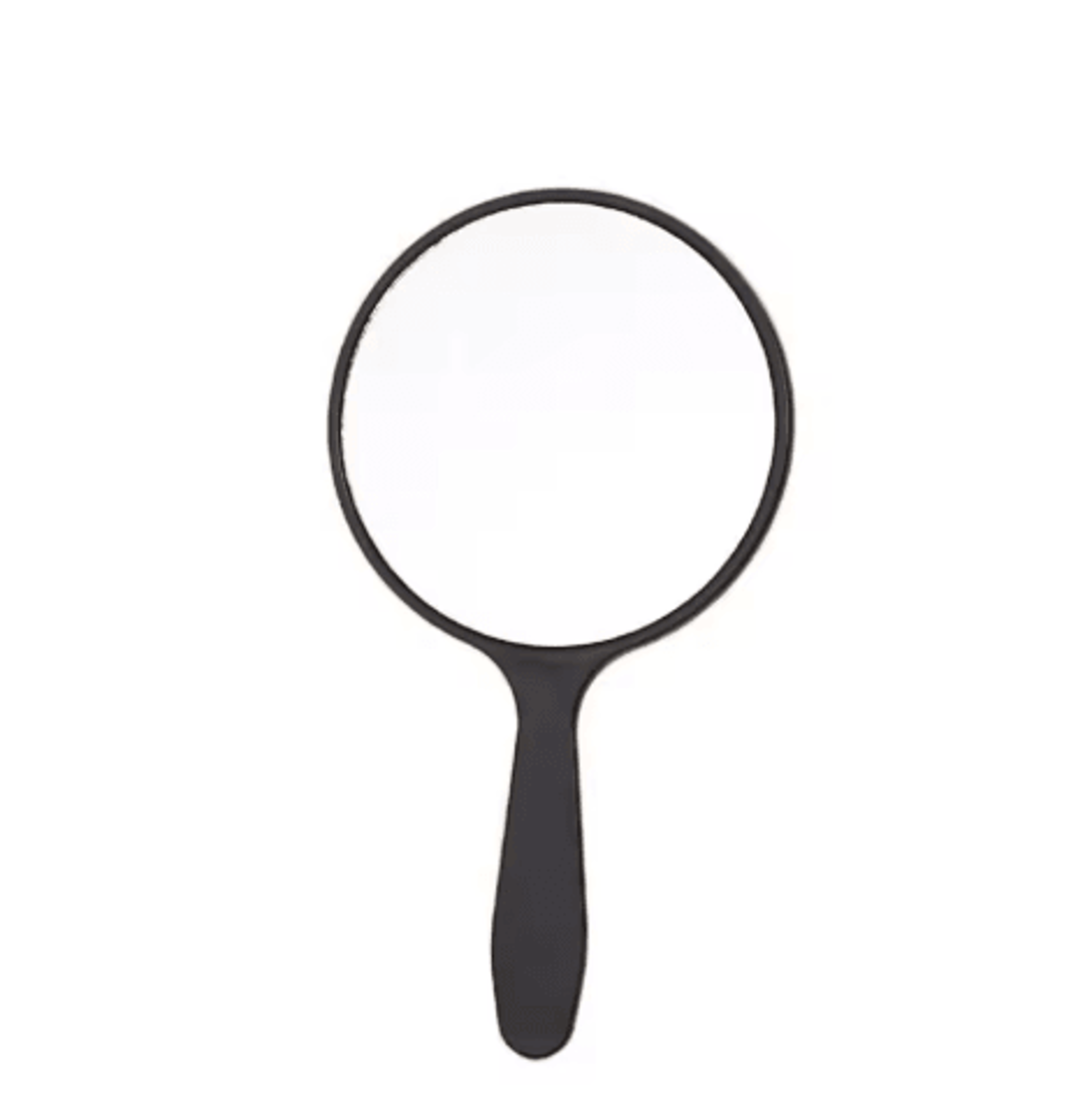 Fashion Round Handheld Makeup Mirror  Portable AntiFall Beauty Mirror With Handle 3