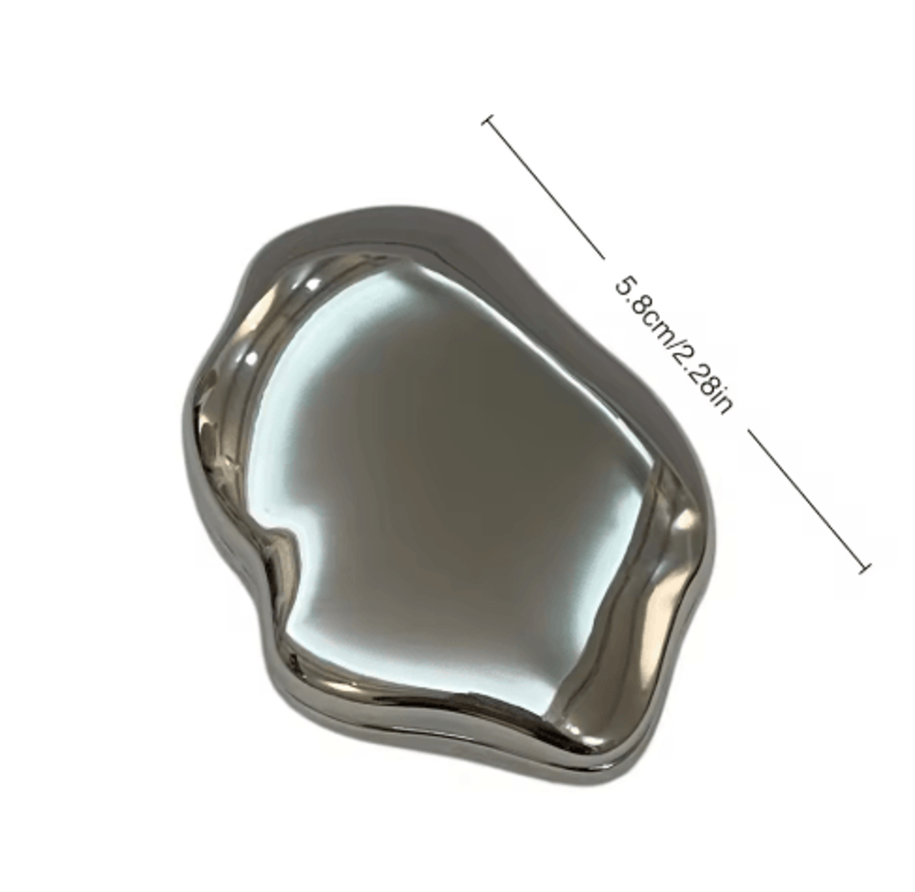 DoubleSided Compact Mirror  Foldable Portable Makeup Mirror For Handbags 4
