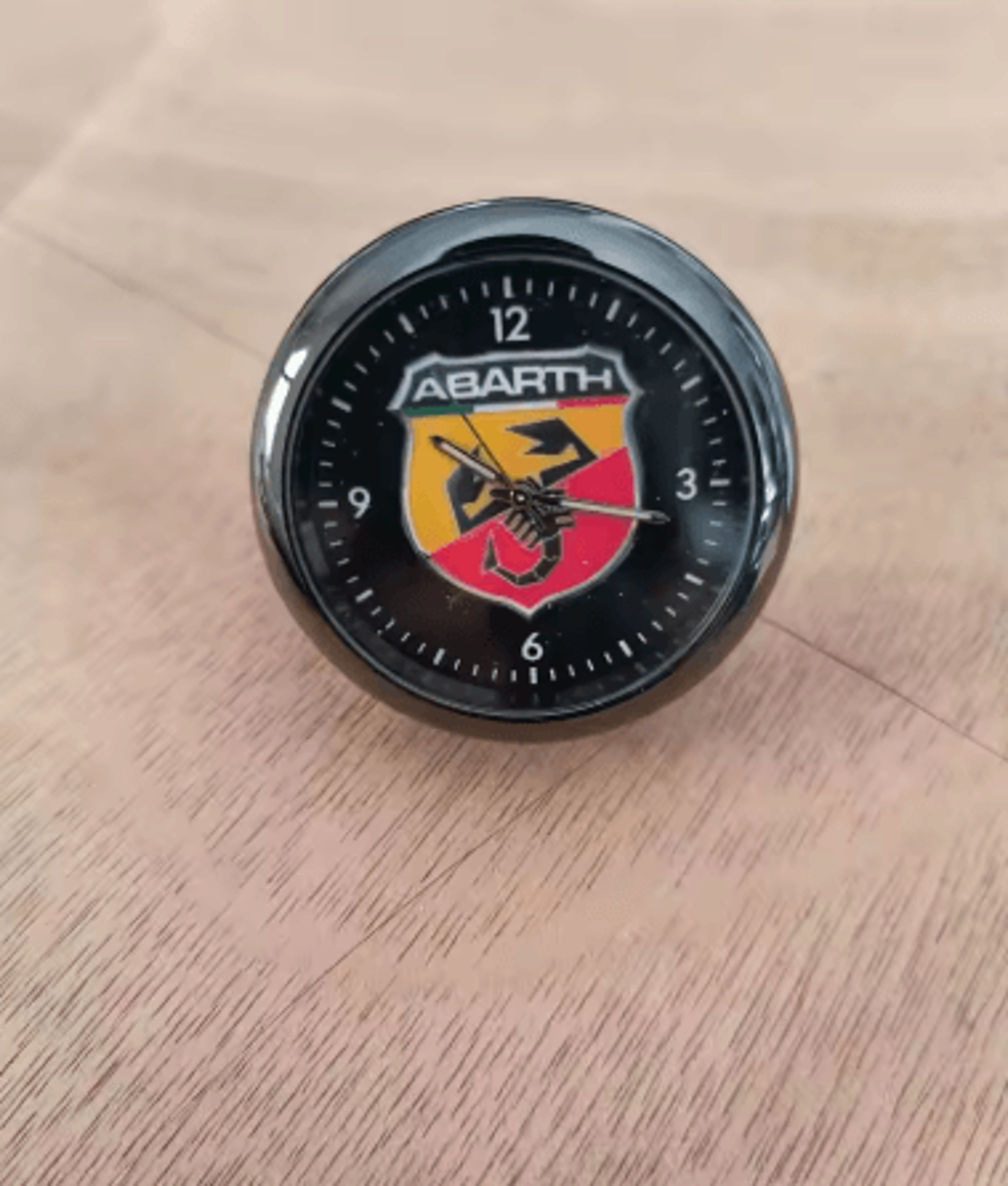 Luminous Starry Sky Car Electronic Clock  Interior Accessory For Fiat Abarth Models 4