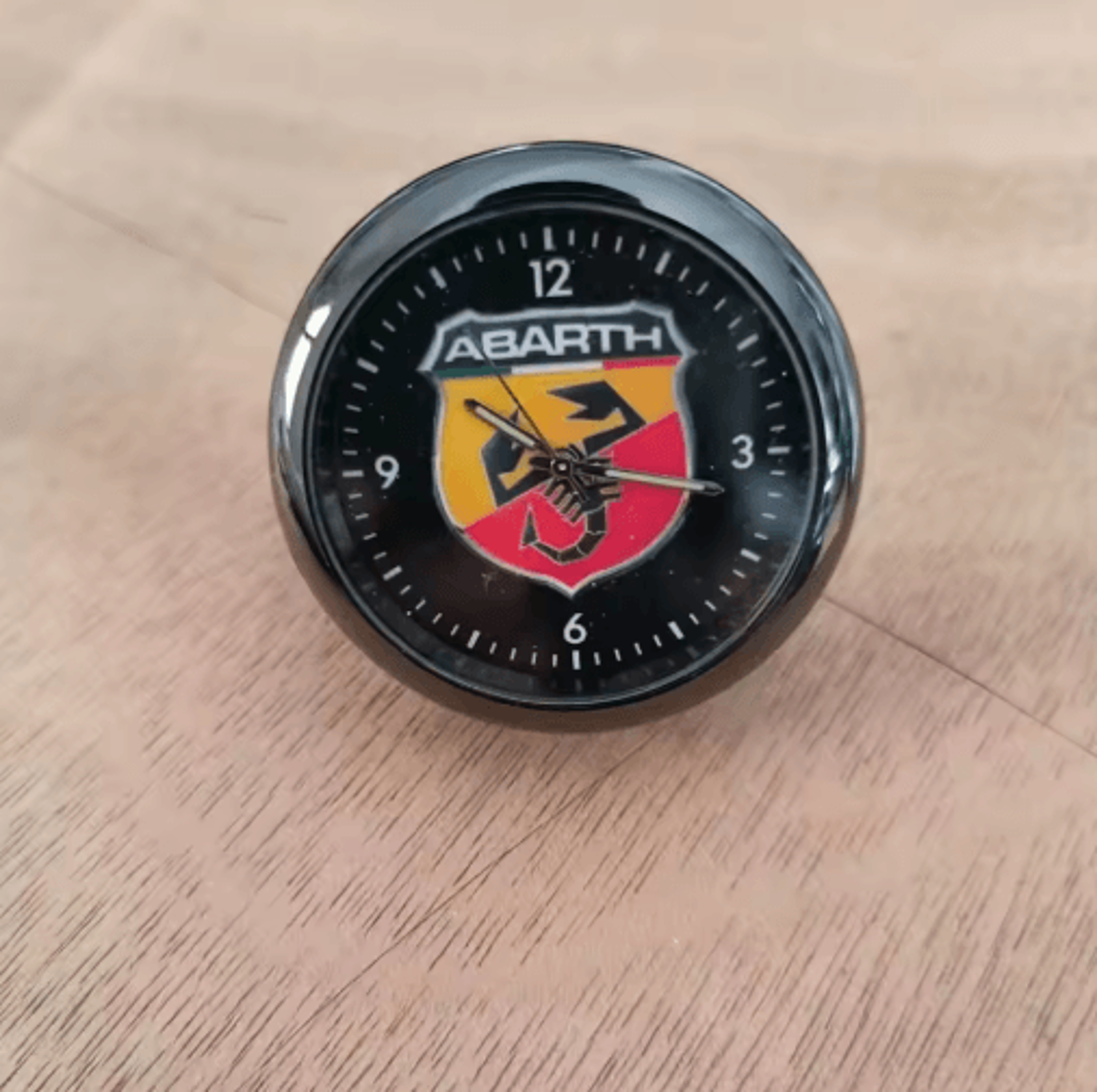 Luminous Starry Sky Car Electronic Clock  Interior Accessory For Fiat Abarth Models 0