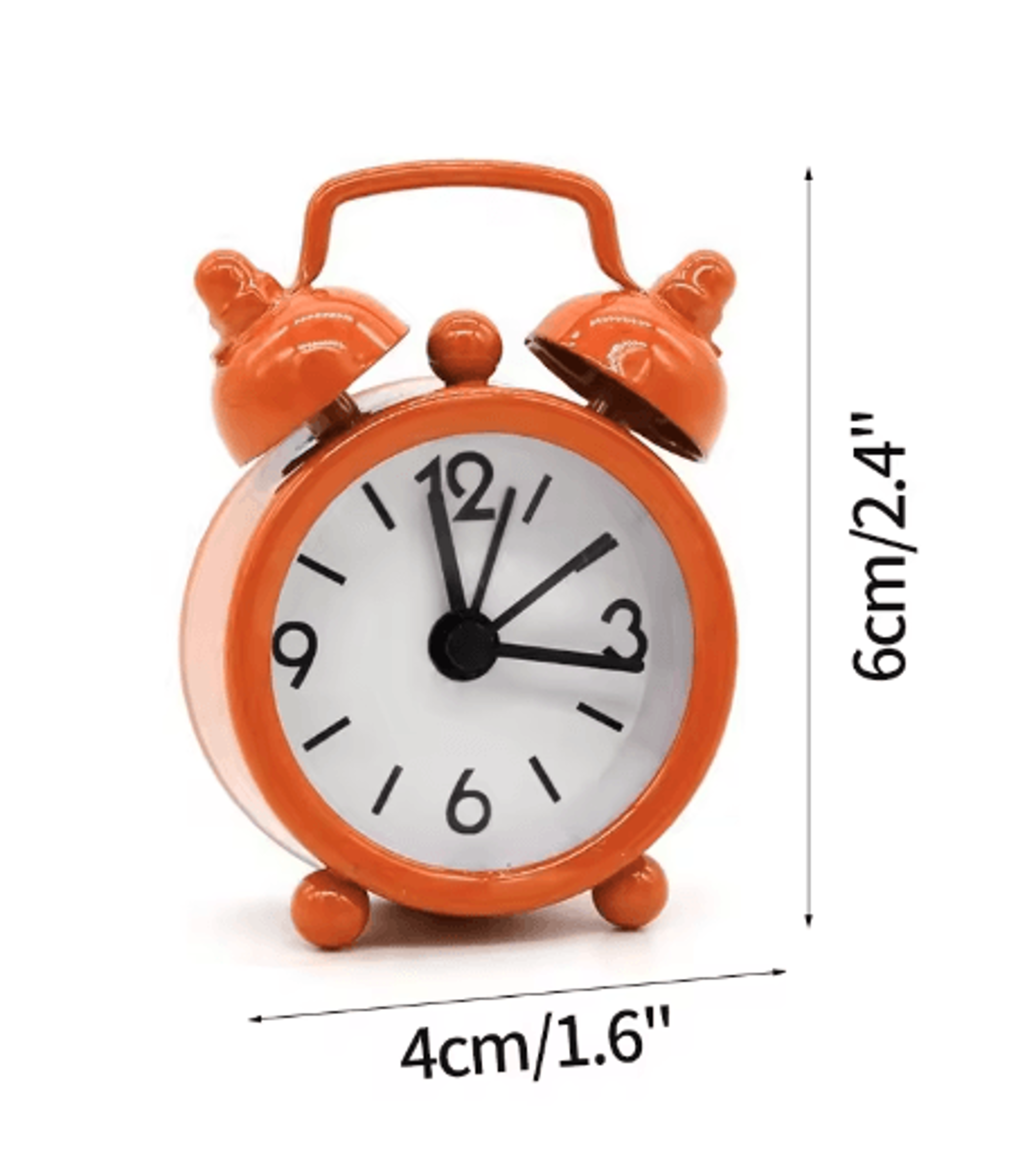 Mini LCD Digital Alarm Clock  Simple Desk  Bedside Time Display 5