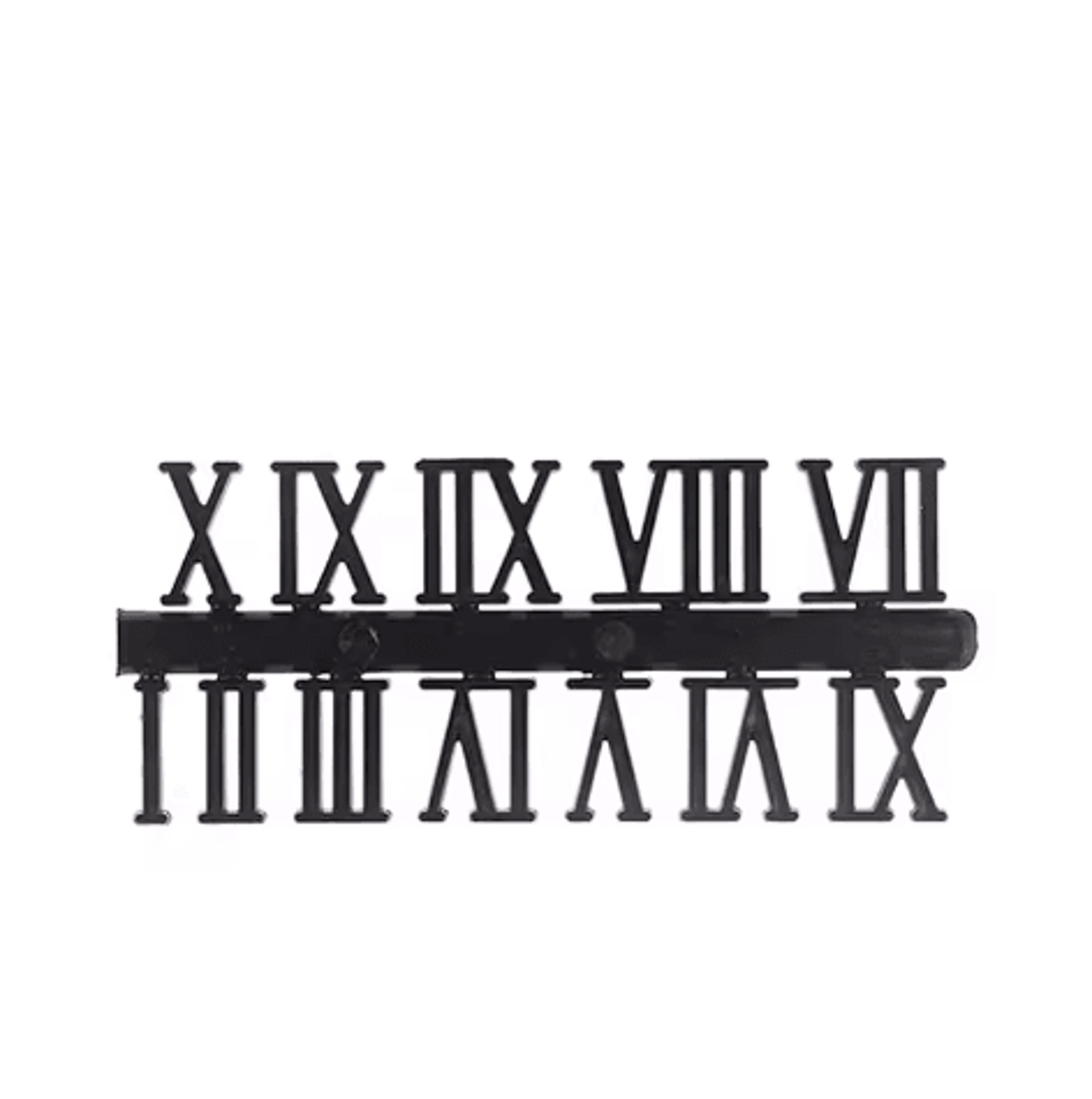 DIY Clock Numeral Set  Roman  Arabic Number Accessories For Quartz Clock Projects 3