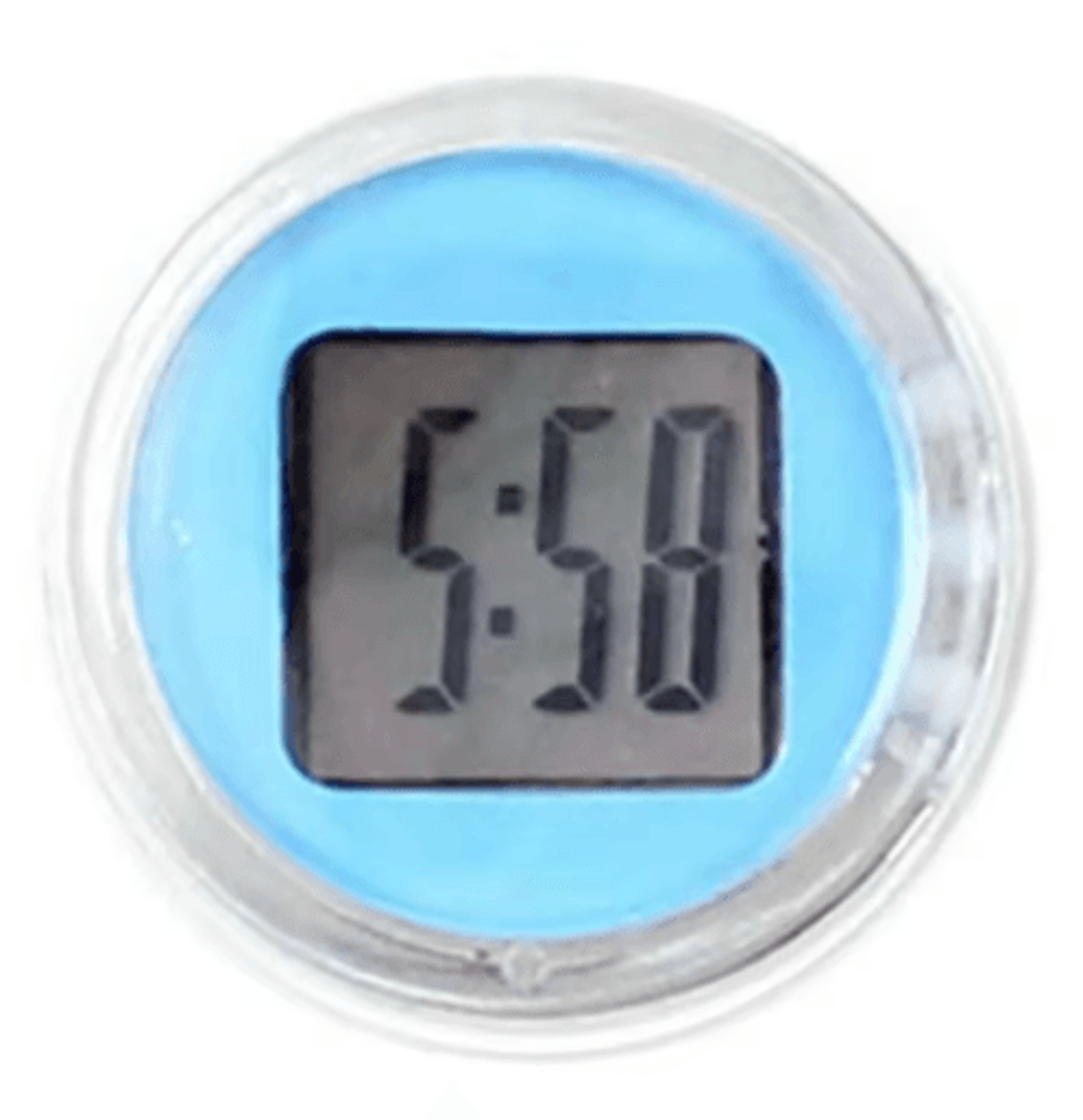 Mini Waterproof Electronic Vehicle Clock  Silent Car  Motorcycle Time Display 6