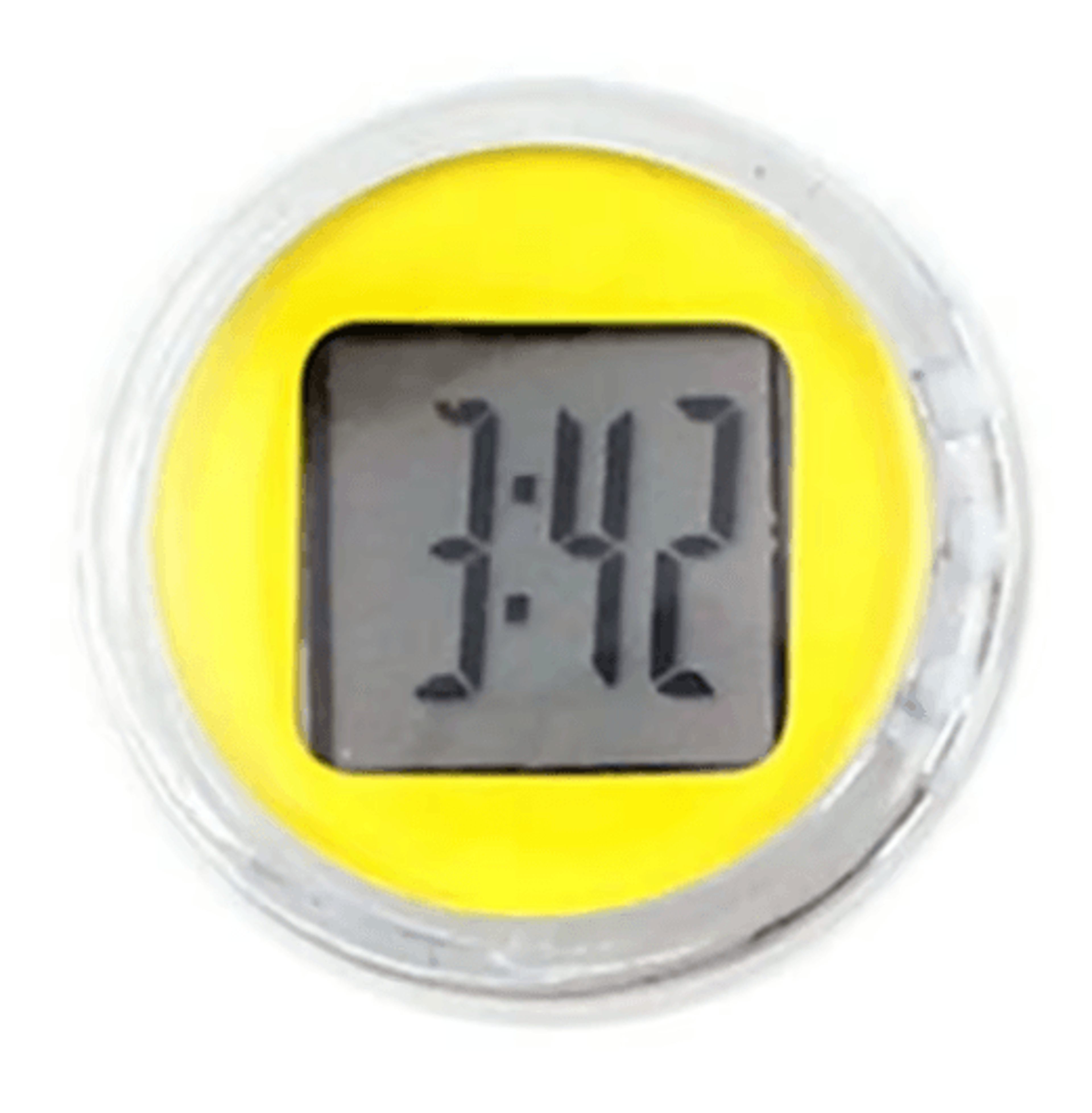 Mini Waterproof Electronic Vehicle Clock  Silent Car  Motorcycle Time Display 3