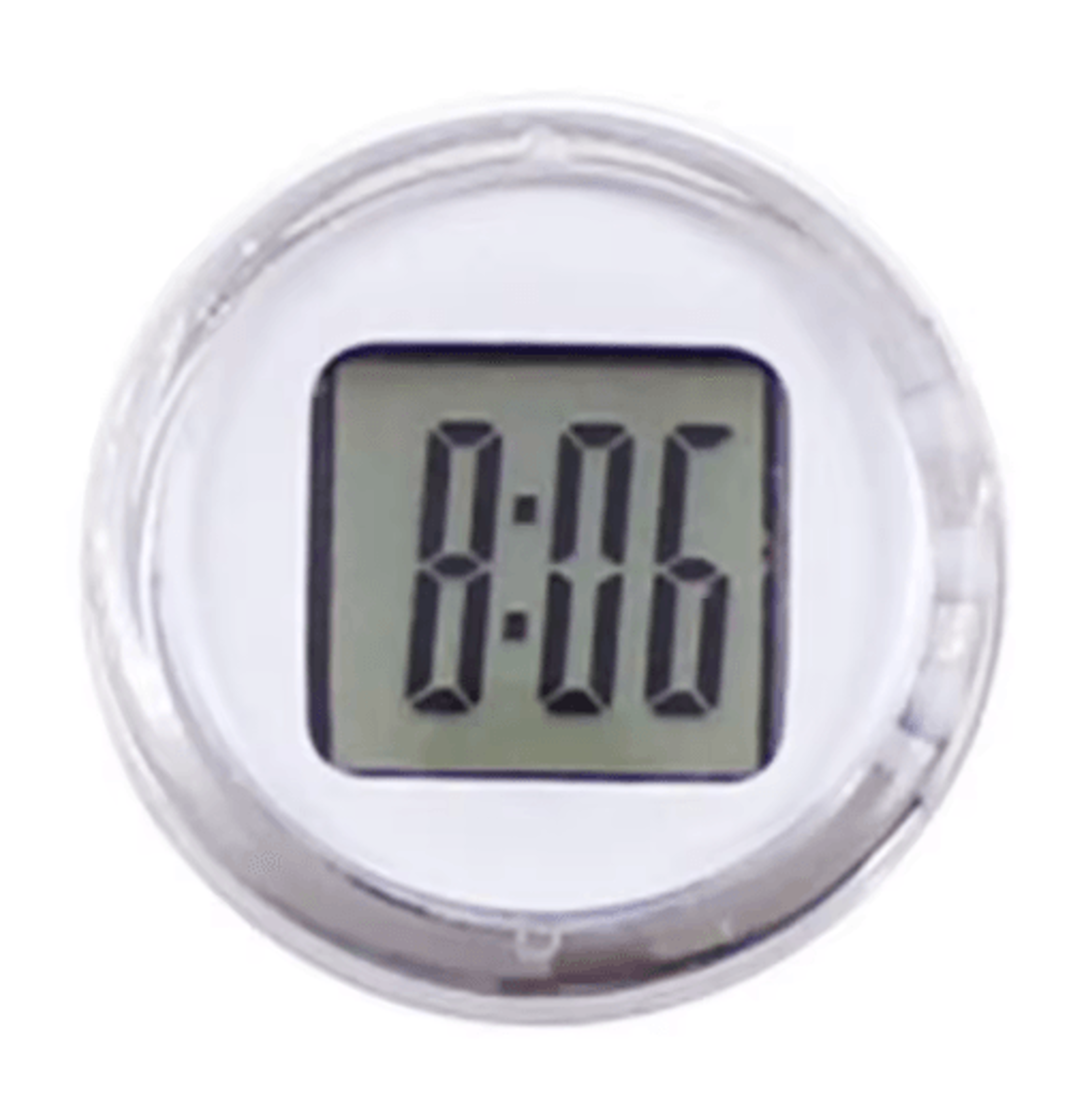 Mini Waterproof Electronic Vehicle Clock  Silent Car  Motorcycle Time Display 4