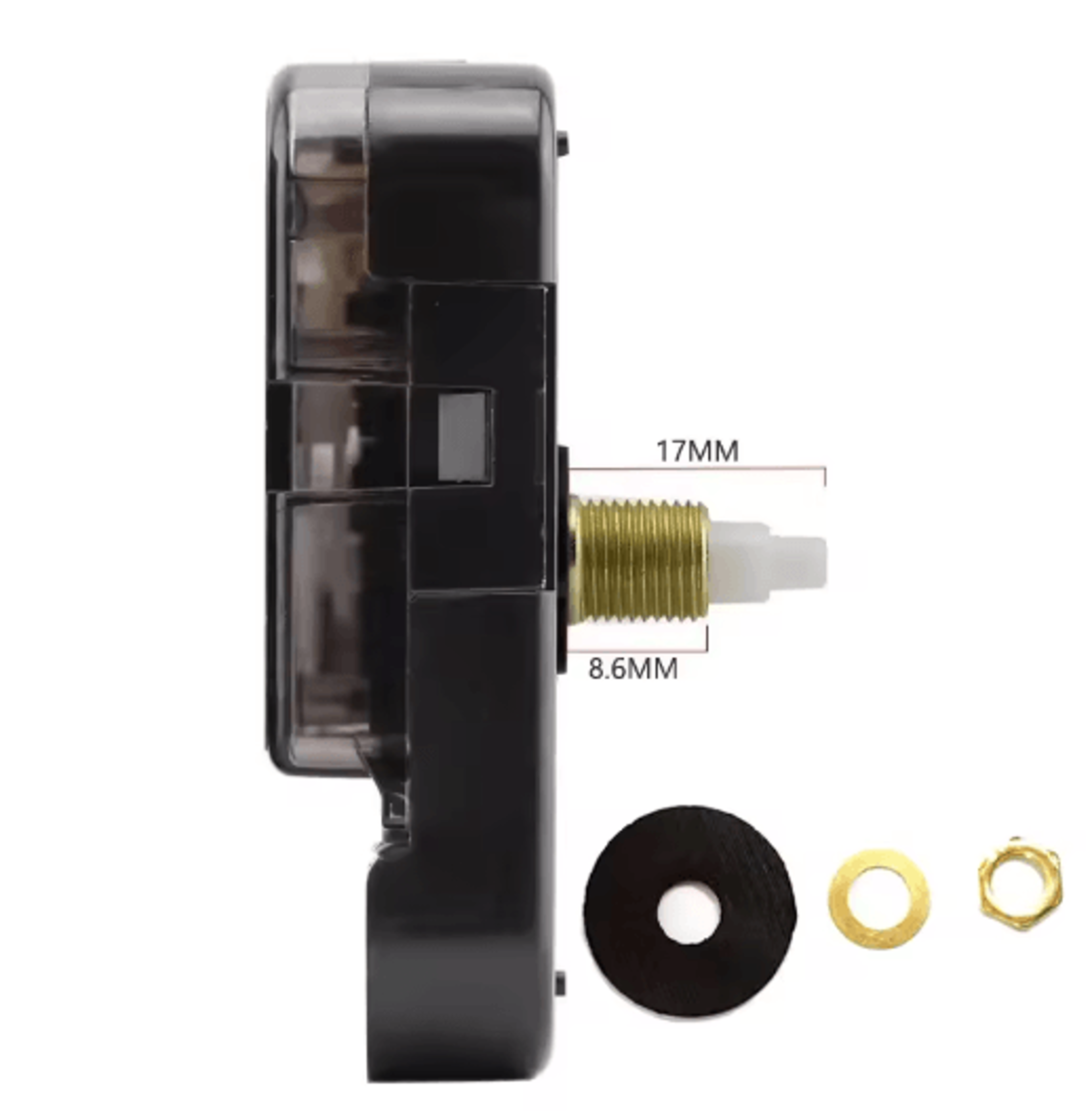 Silent 12888 Quartz Clock Movement  Sweep Second DIY Wall Clock Mechanism 4
