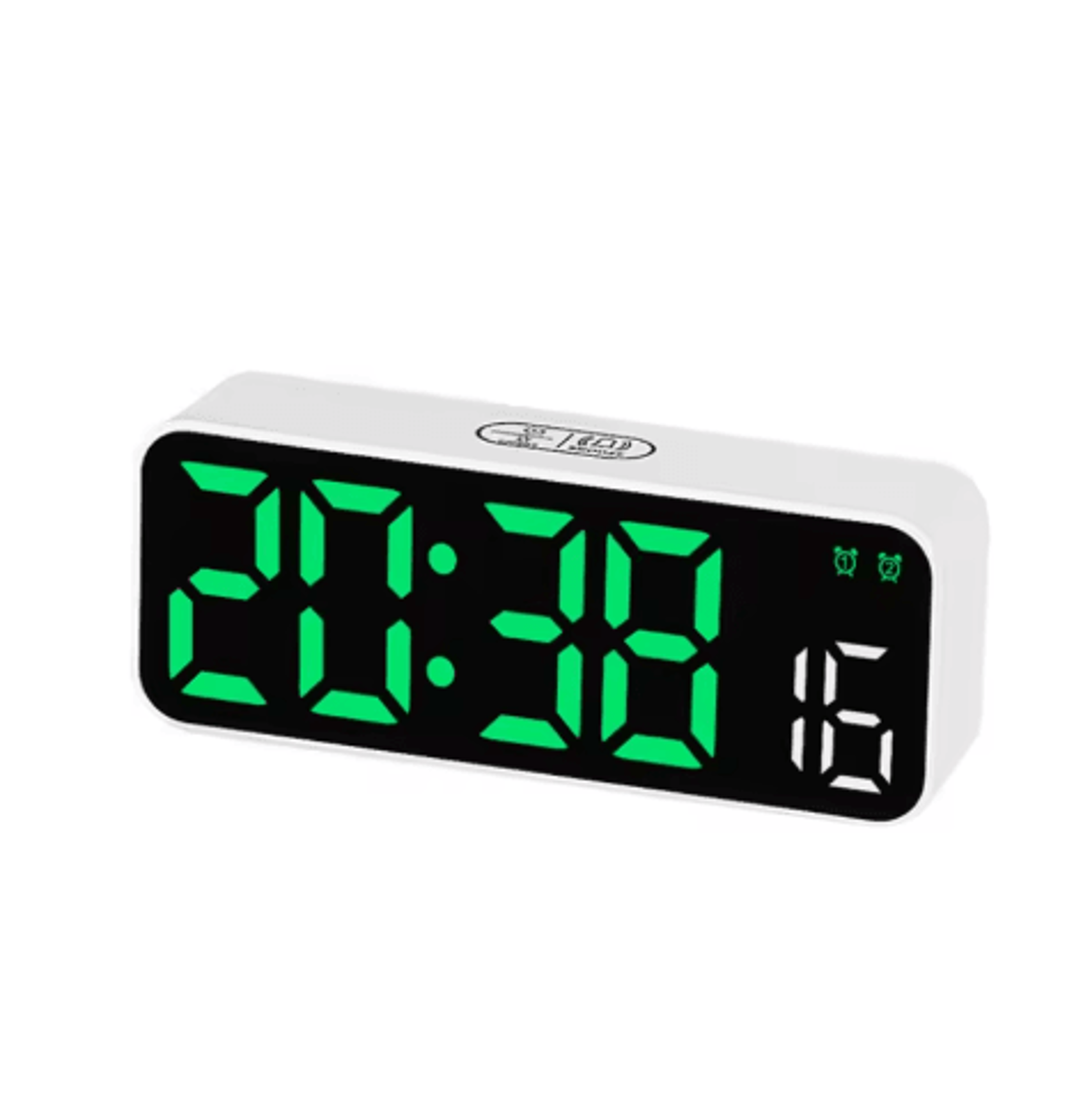 Digital LED Wall Clock  Date Display With 1224H  DST Function 7