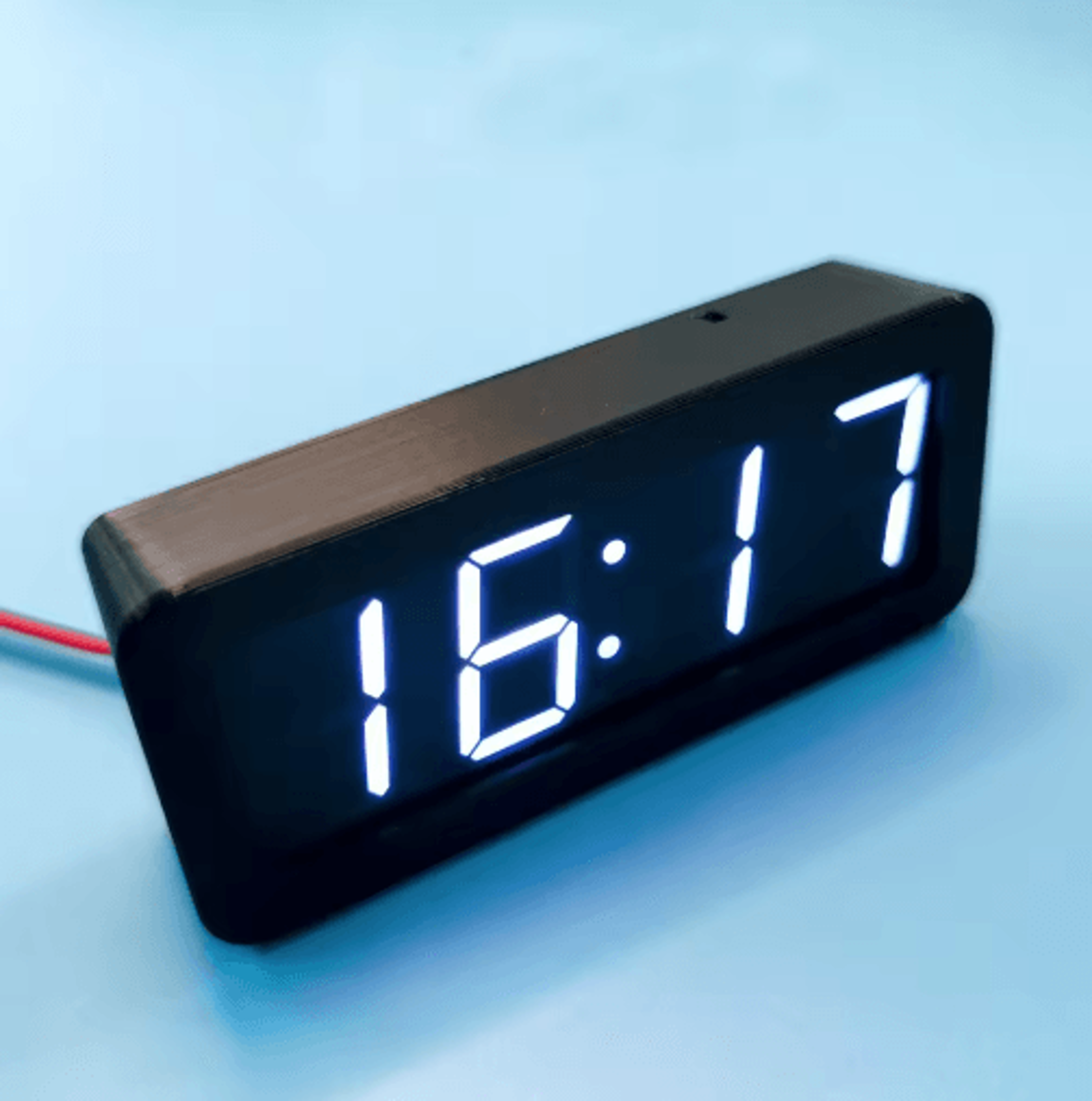 GPS Beidou Digital Car Clock  USB 5V12V LED Time Display With Memory 1