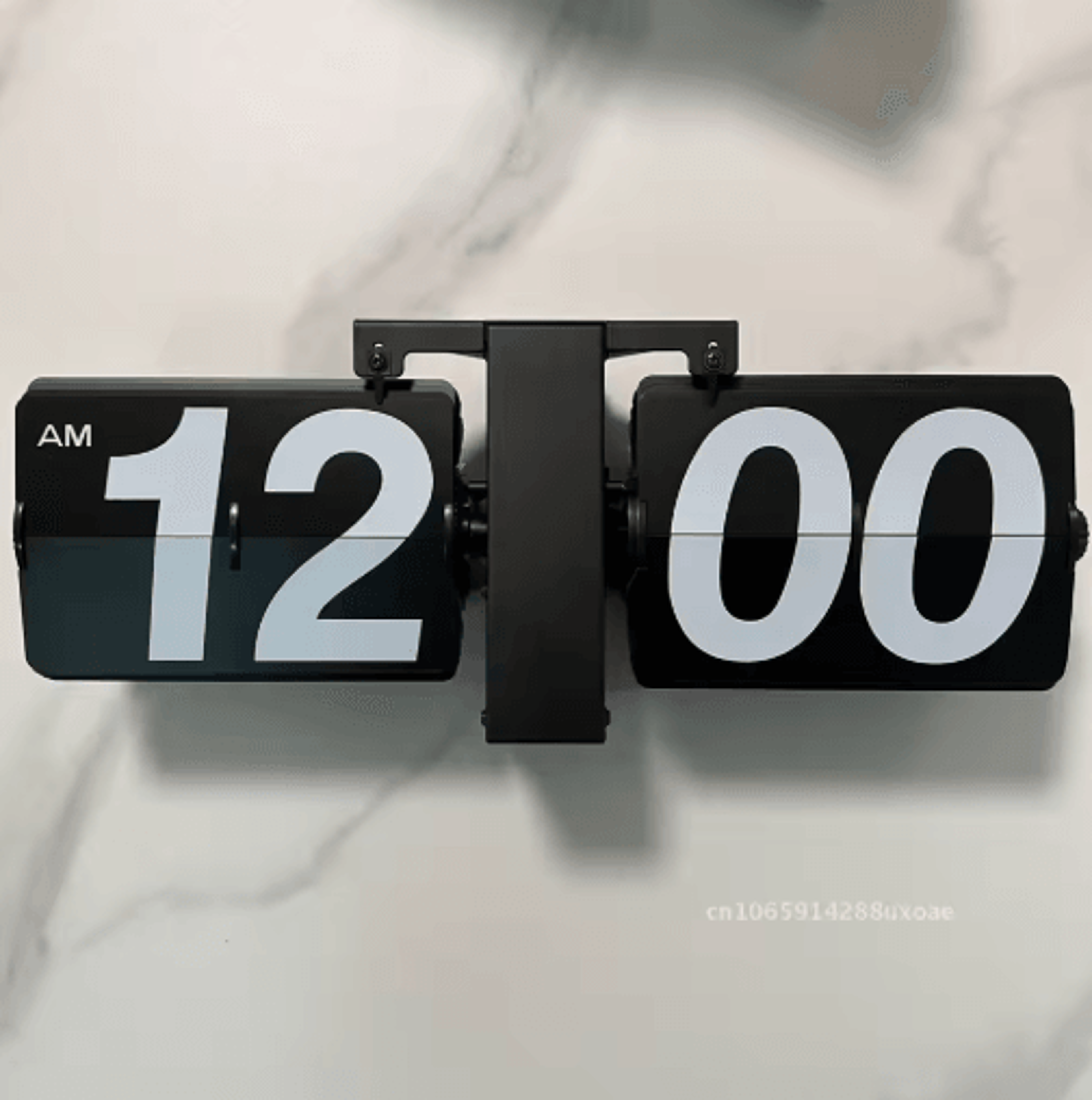 Retro Automatic Flip Clock  Mechanical Wall  Desktop Statement Clock 10