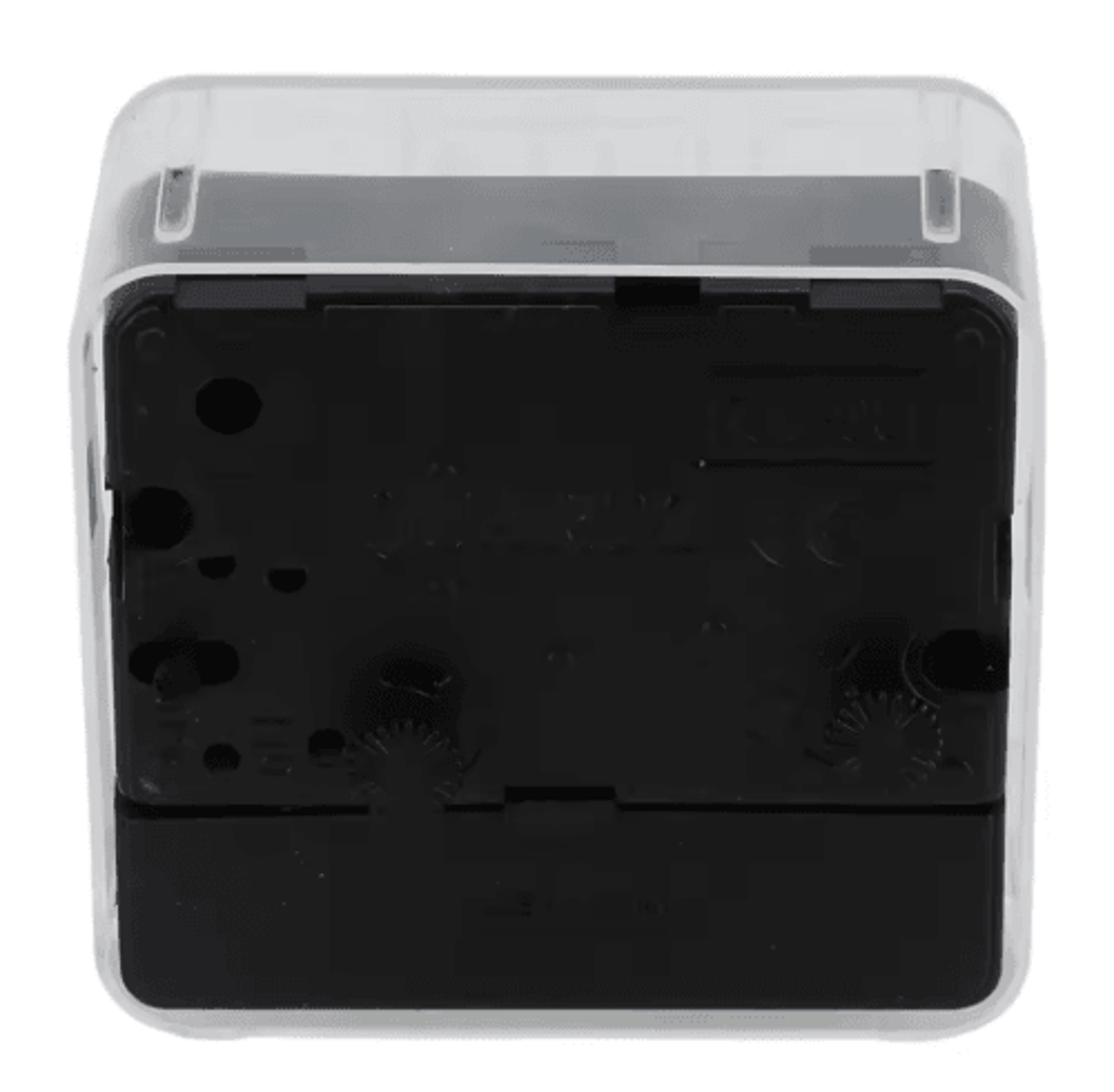Cute Square Alarm Clock  Portable Bedside Clock With Beeping Alarm 7