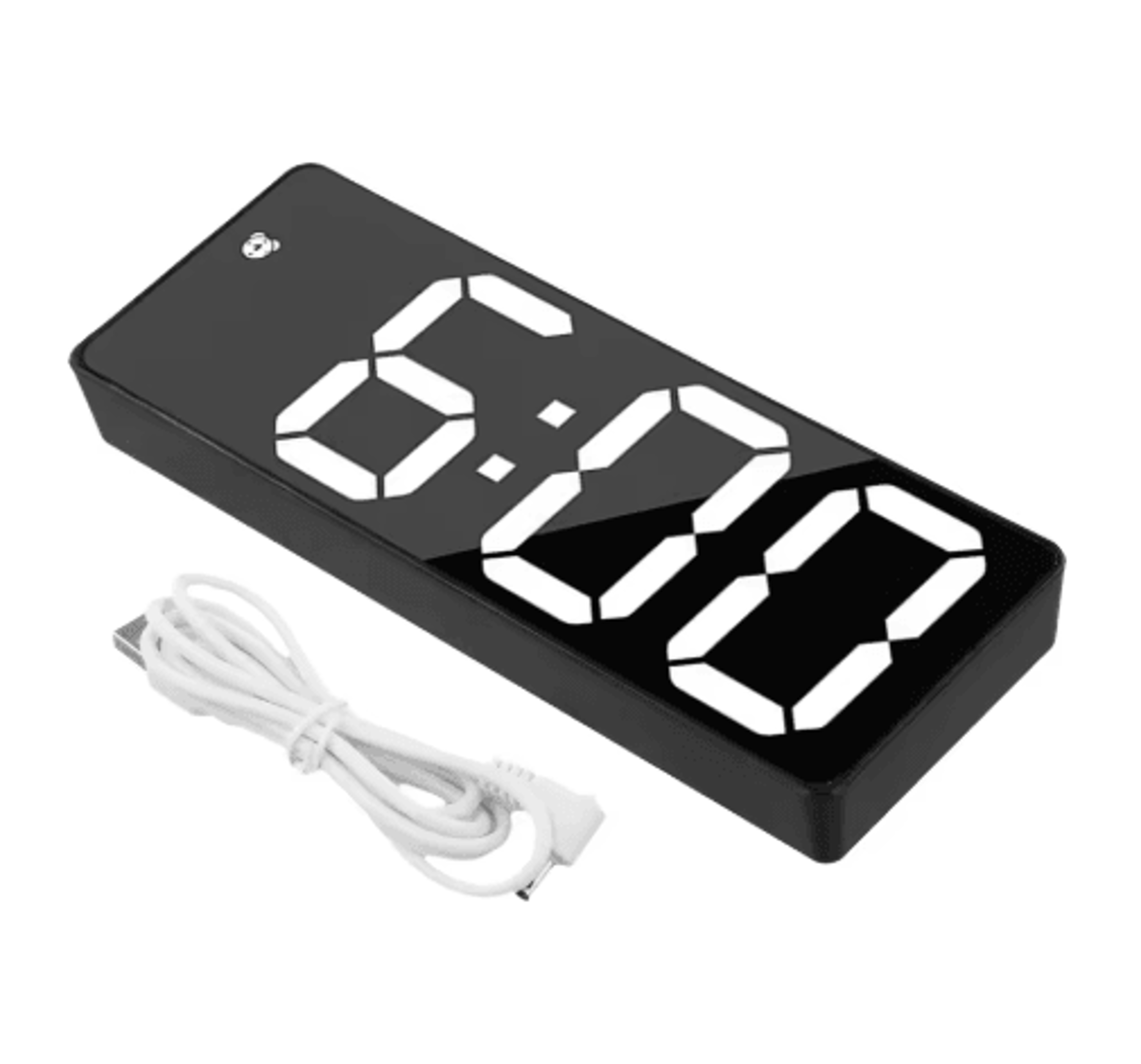 Multifunction Electronic Alarm Clock  Large Color Display With Voice Activation 9