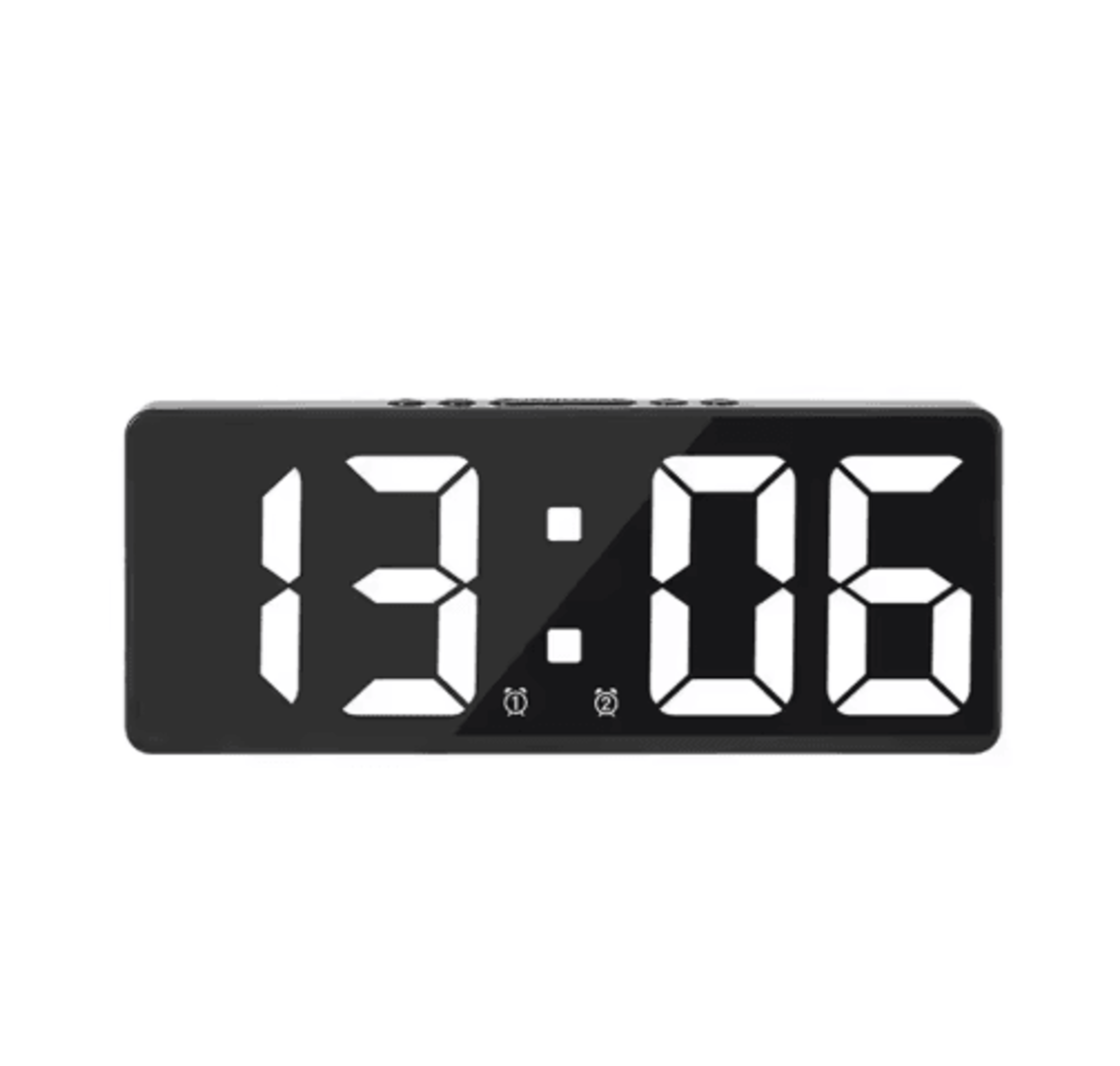 Multifunction LED Digital Clock  Color Night Light Temperature  Calendar Display 1
