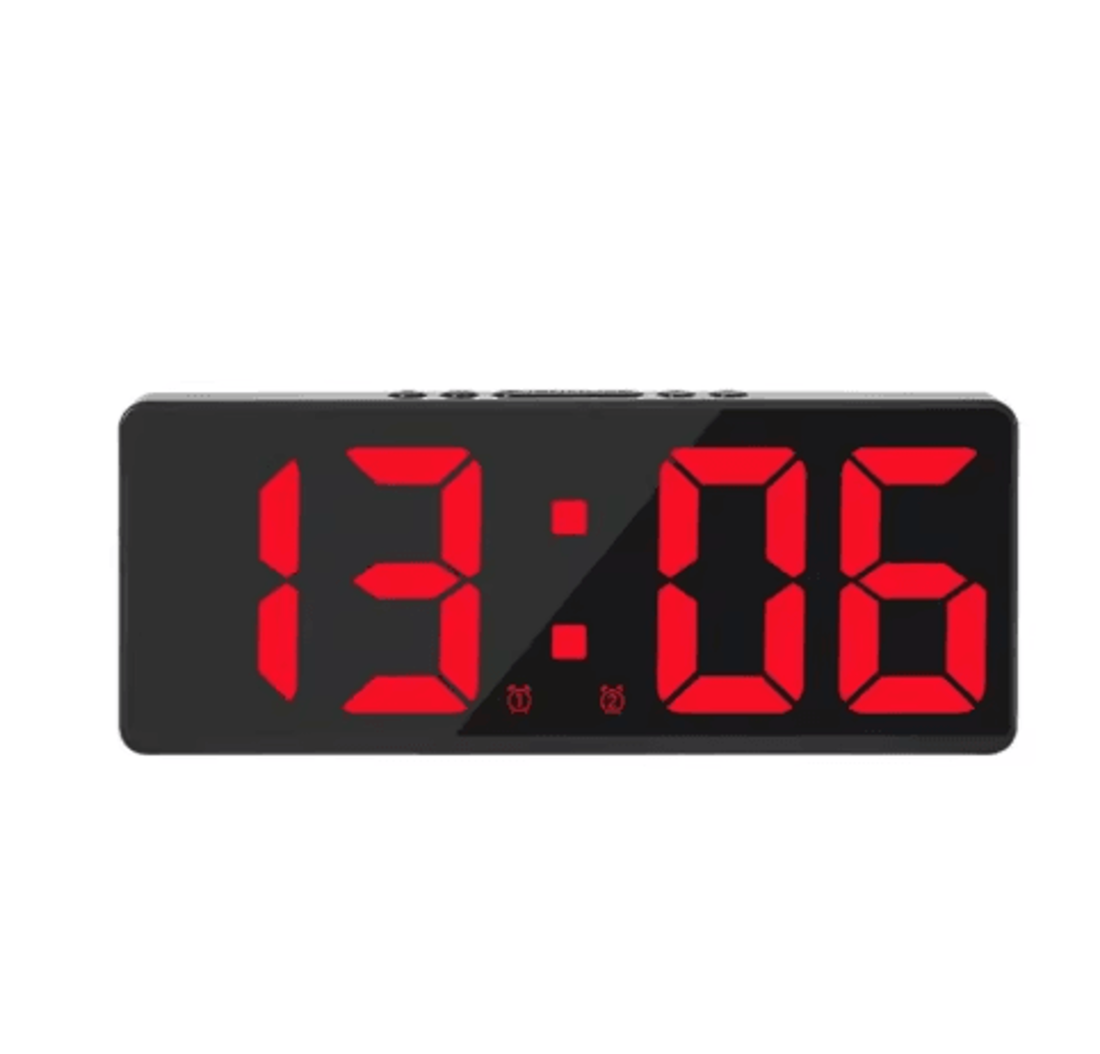 Multifunction LED Digital Clock  Color Night Light Temperature  Calendar Display 4