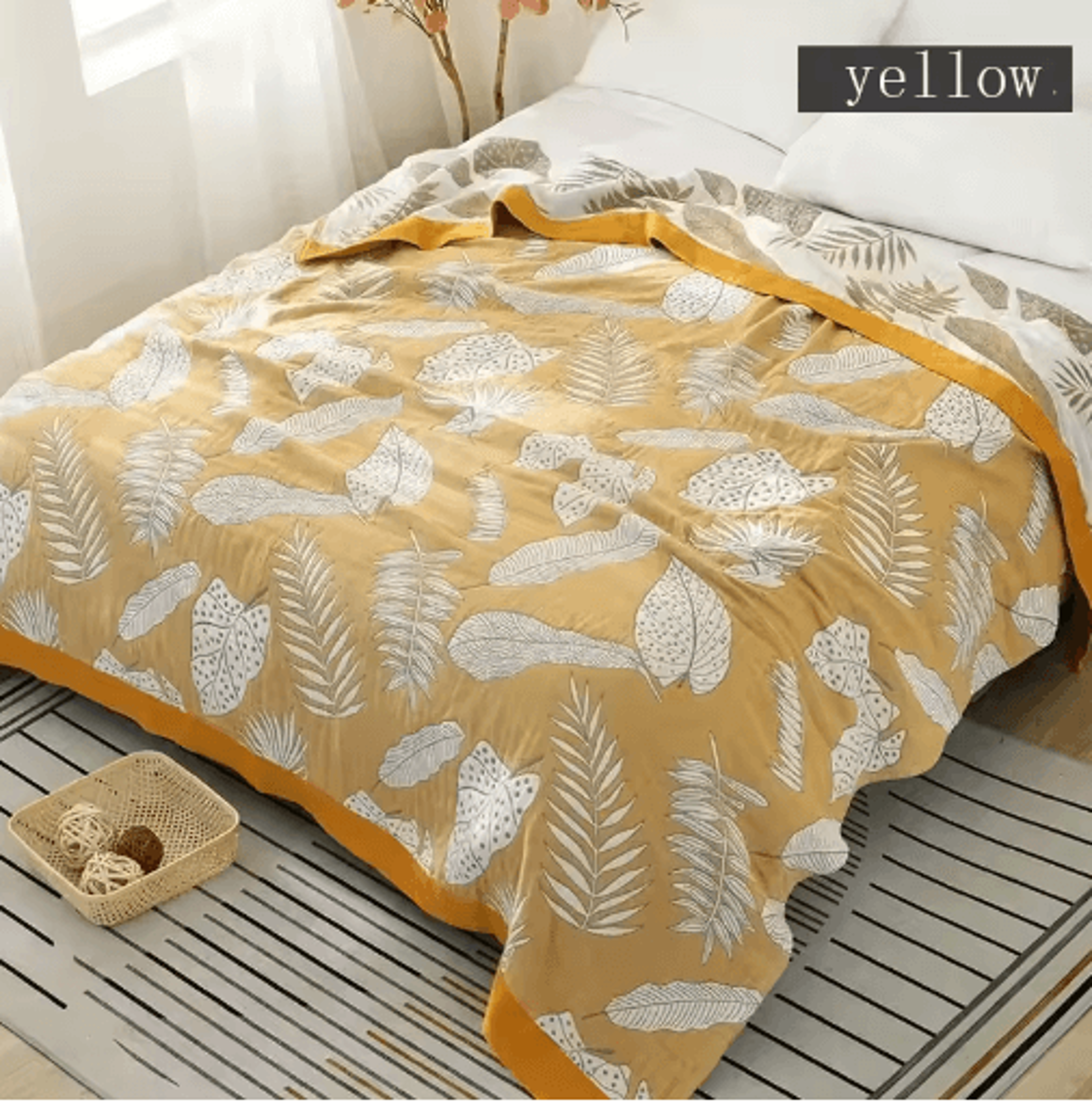Nordic Cotton Gauze Throw Blanket  Boho Summer Sofa  Bed Cover 4