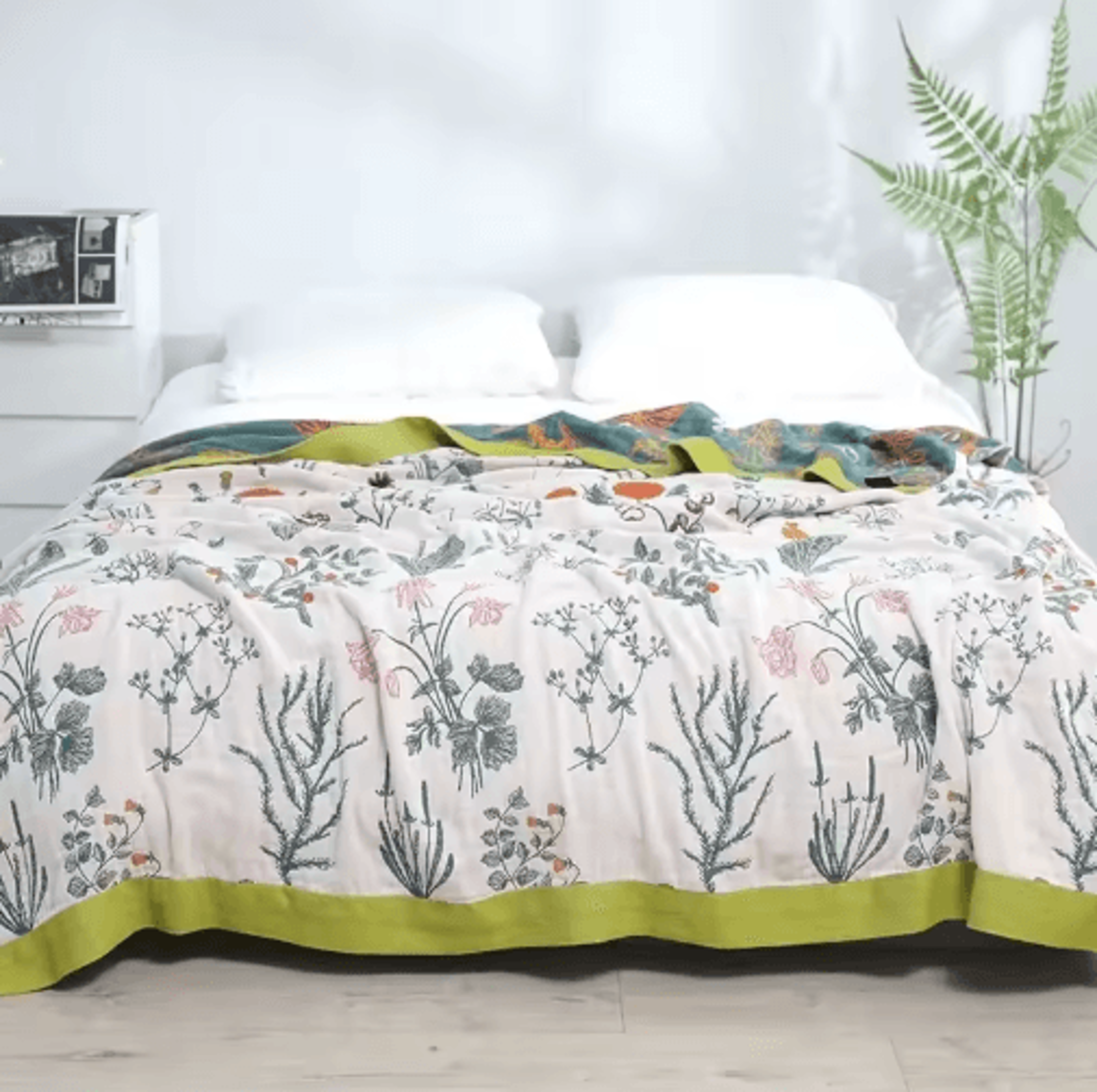 Nordic Cotton Gauze Throw Blanket  Boho Summer Sofa  Bed Cover 12