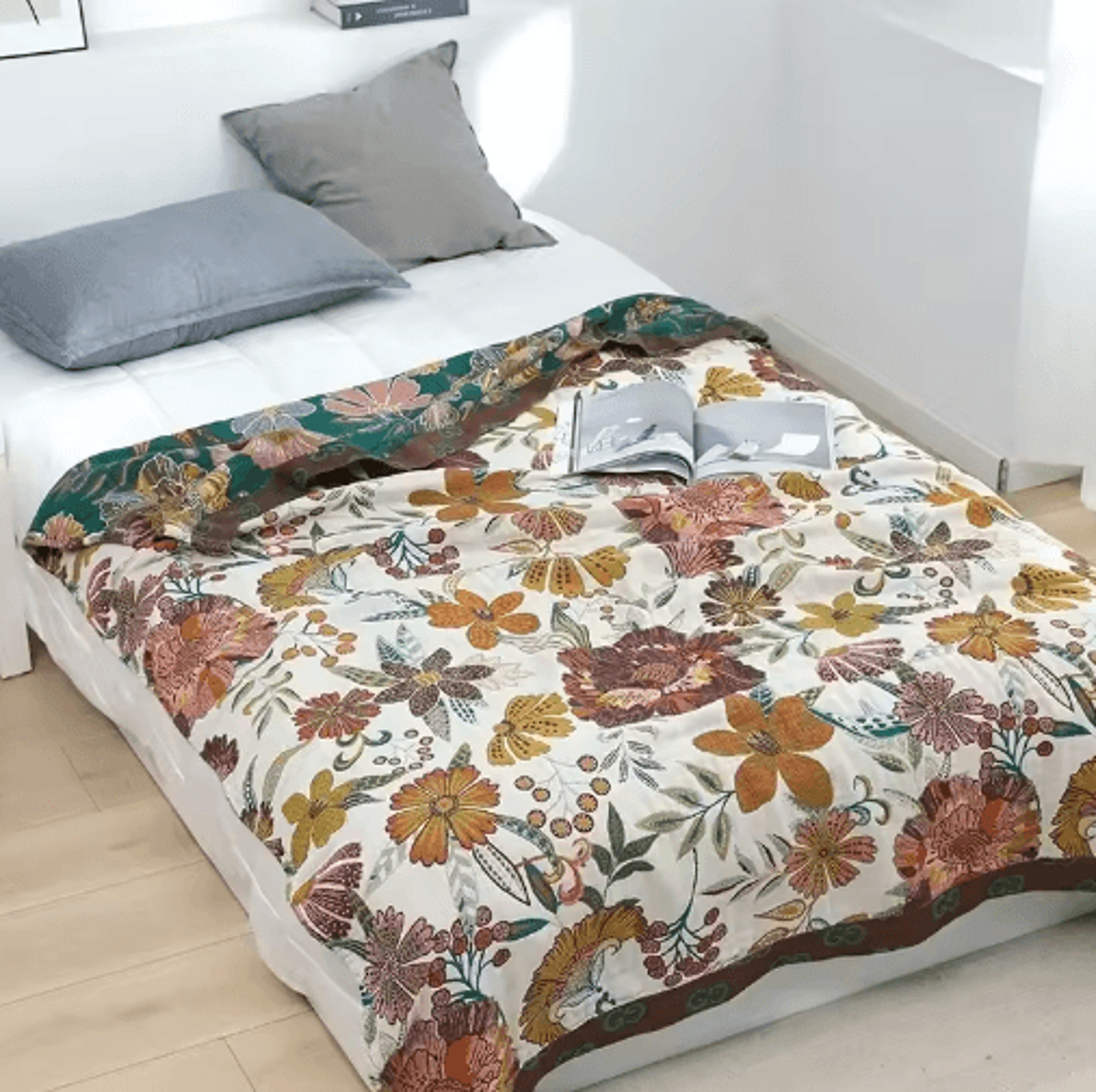 Nordic Cotton Gauze Throw Blanket  Boho Summer Sofa  Bed Cover 21