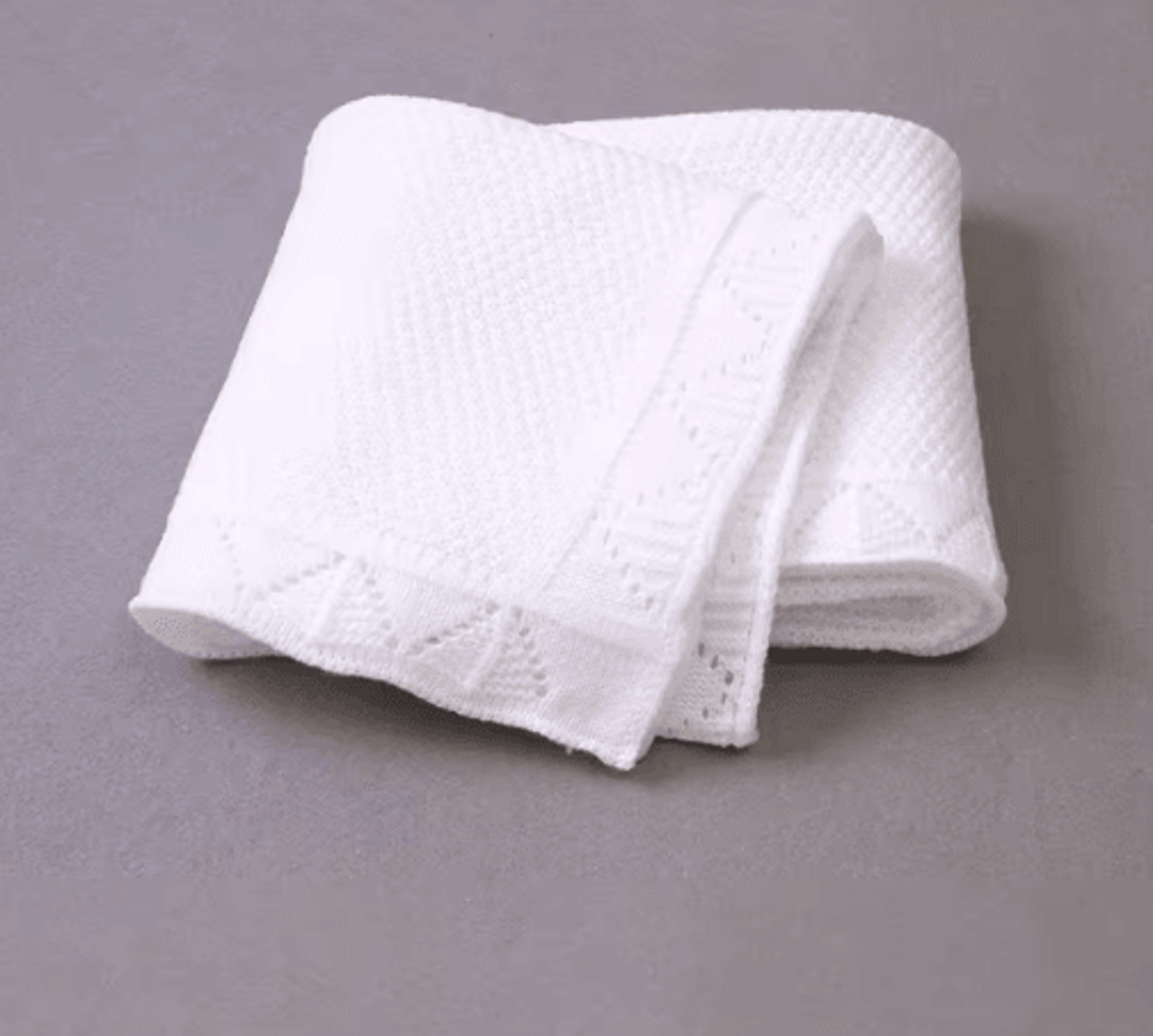 Personalized Knitted Baby Blanket  Embroidered Name Stroller  Nursery Cover 12