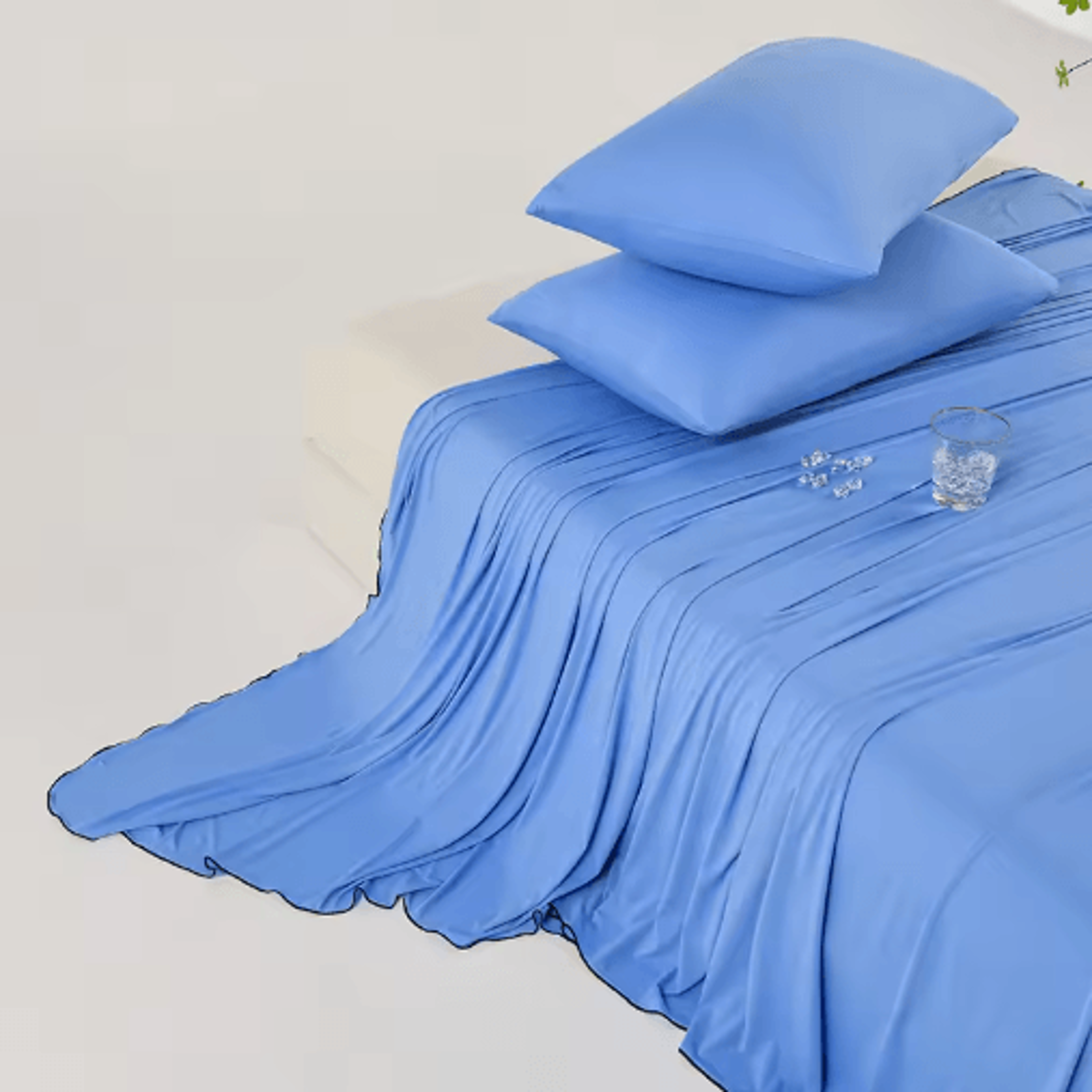 UltraThin Ice Silk Cooling Blanket  Silky Breathable Summer Bed Quilt 8