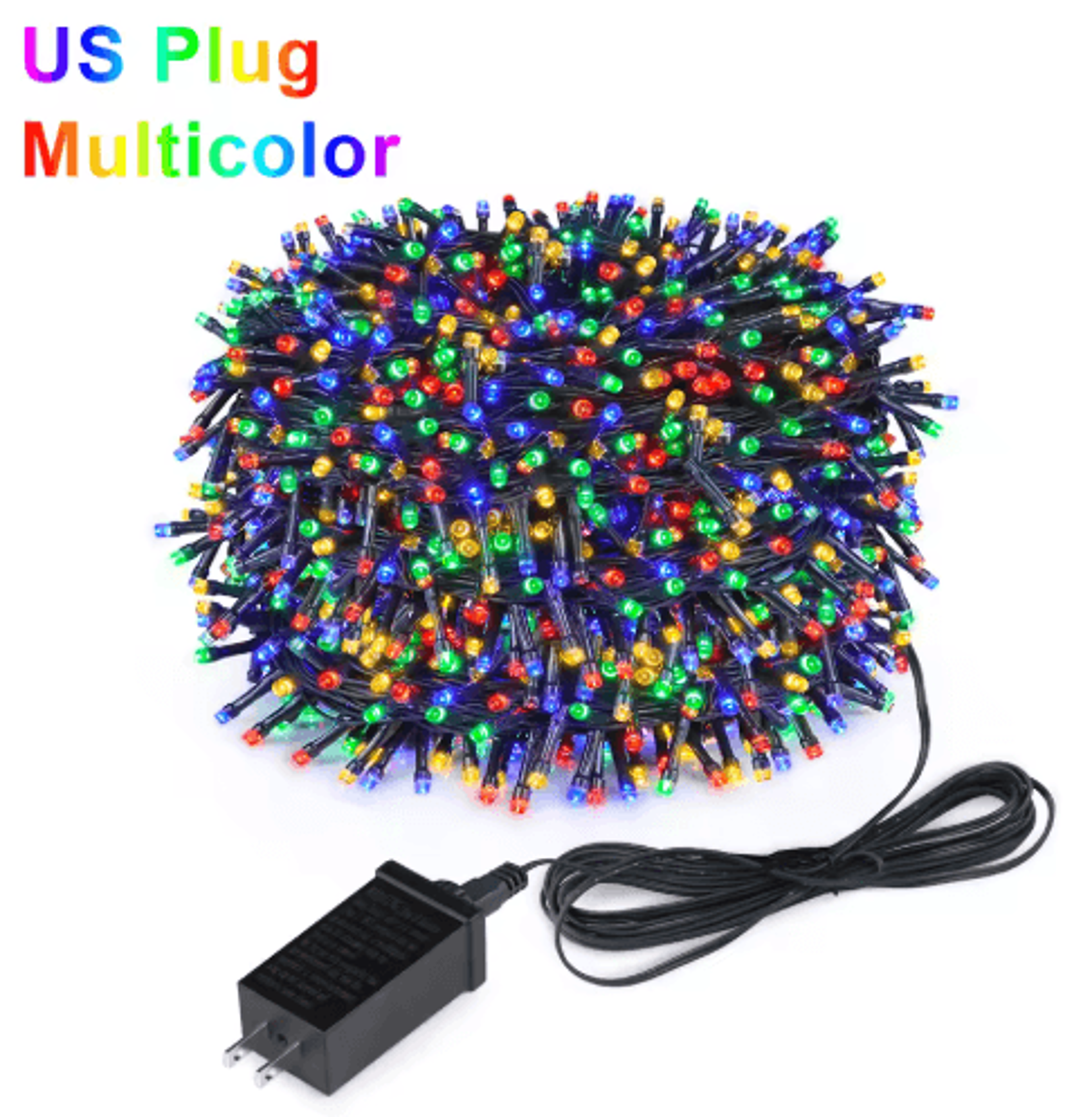Waterproof LED Christmas String Lights  White Warm  RGB Fairy Lights 4