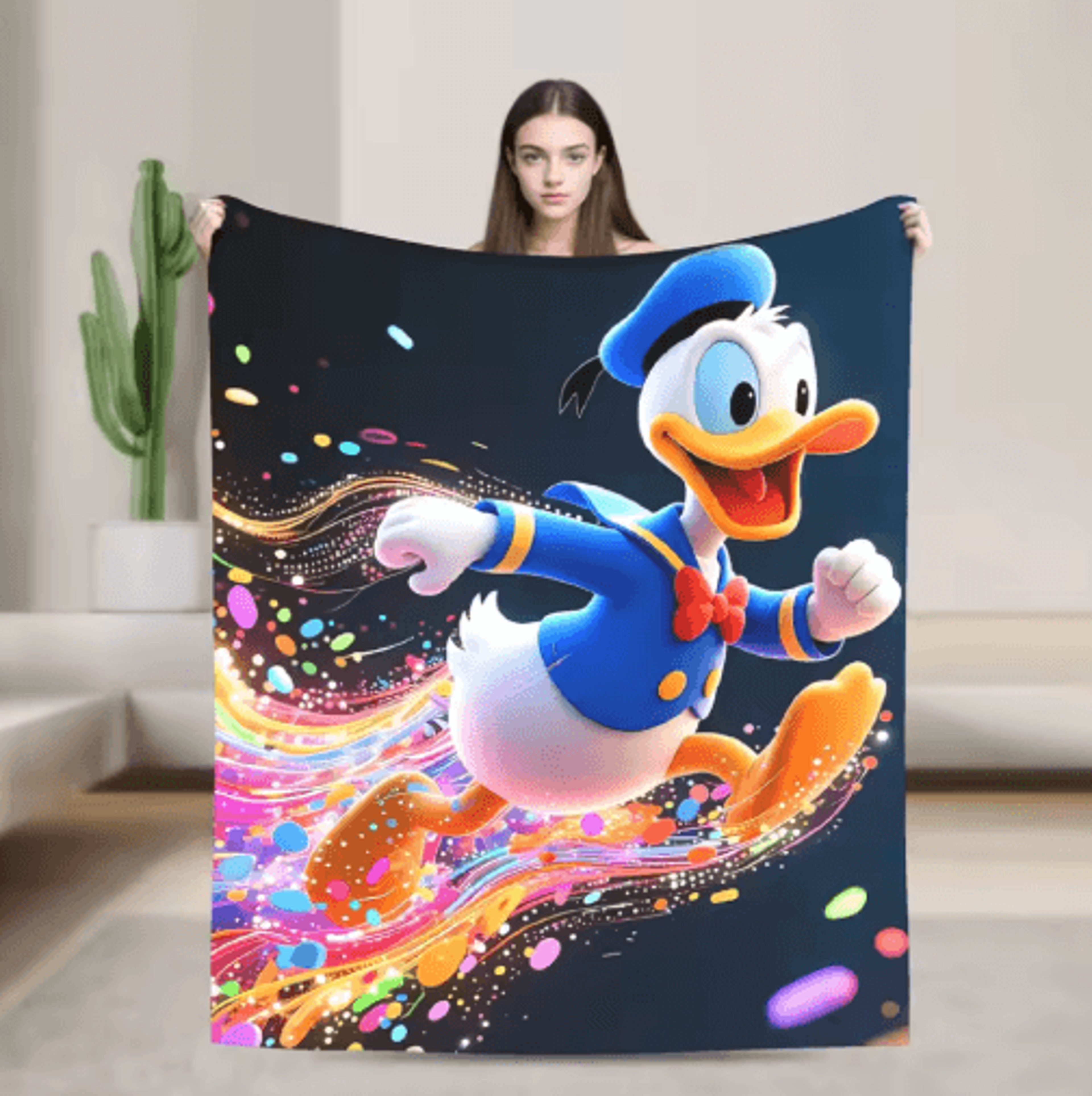 Badtz MaruInspired Soft Throw Blanket  Cute Couch  Bed Cover 11