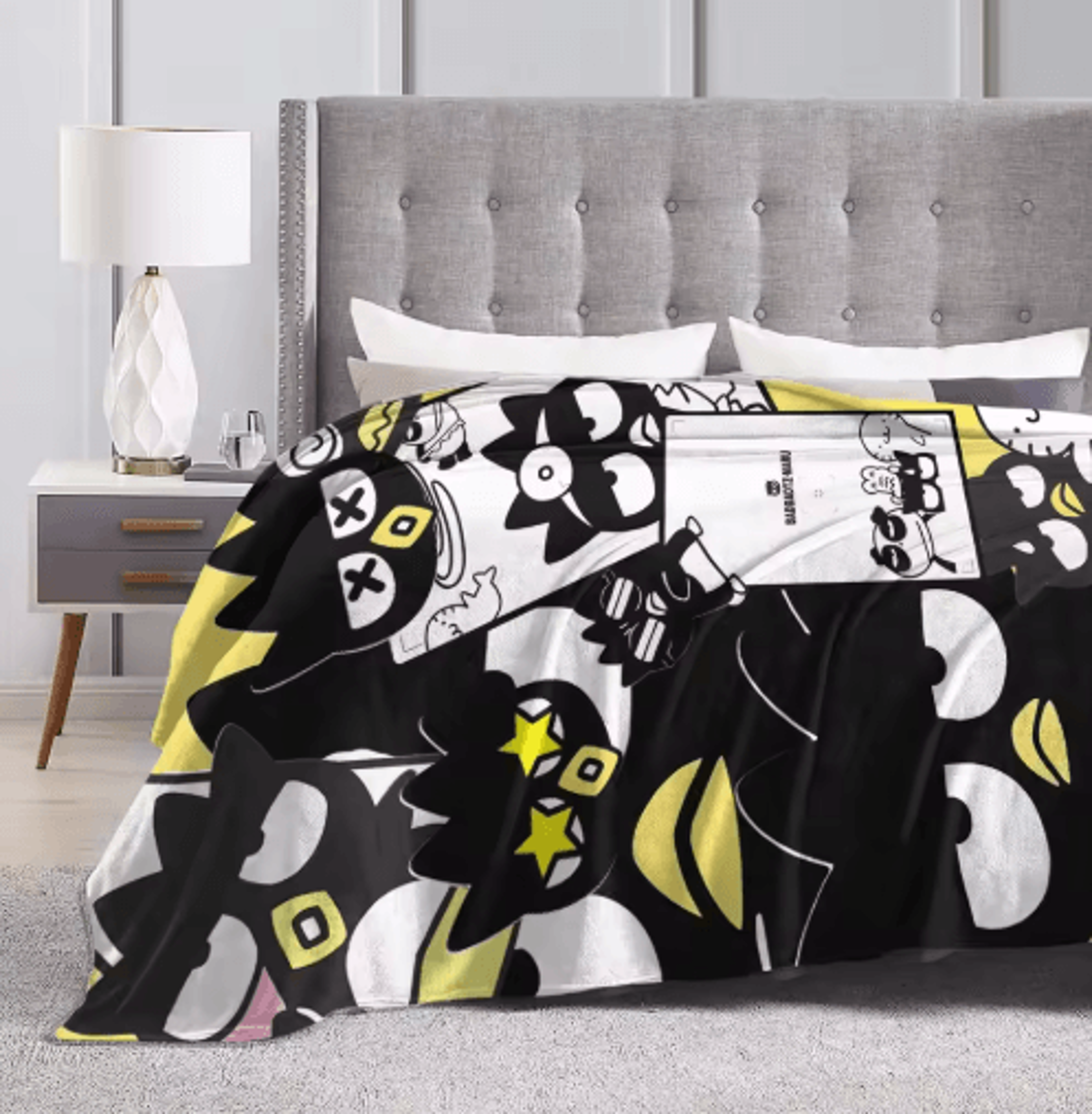 Badtz MaruInspired Soft Throw Blanket  Cute Couch  Bed Cover 24