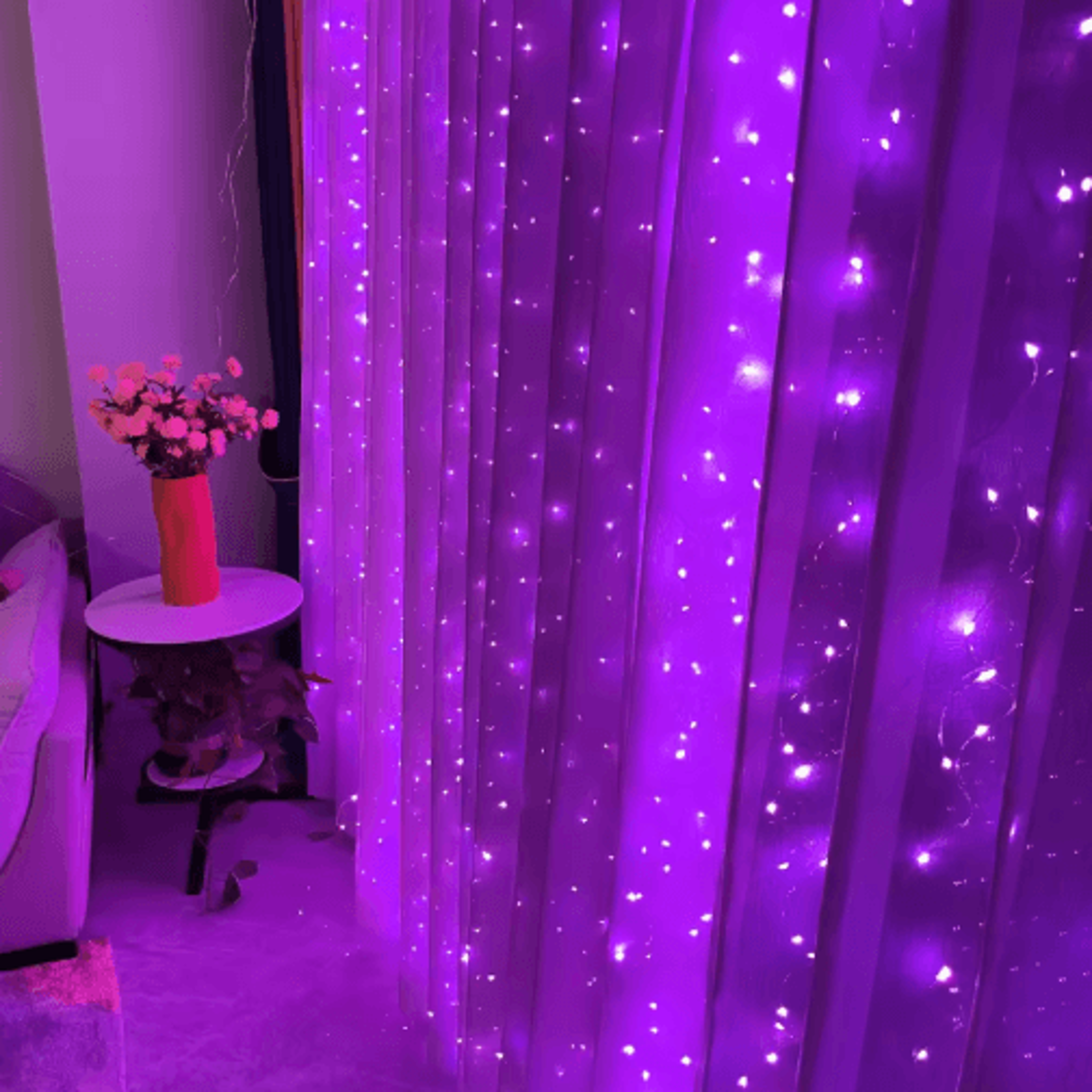 USB LED Curtain String Lights  Remote Control Fairy Garland For Home  Events 1