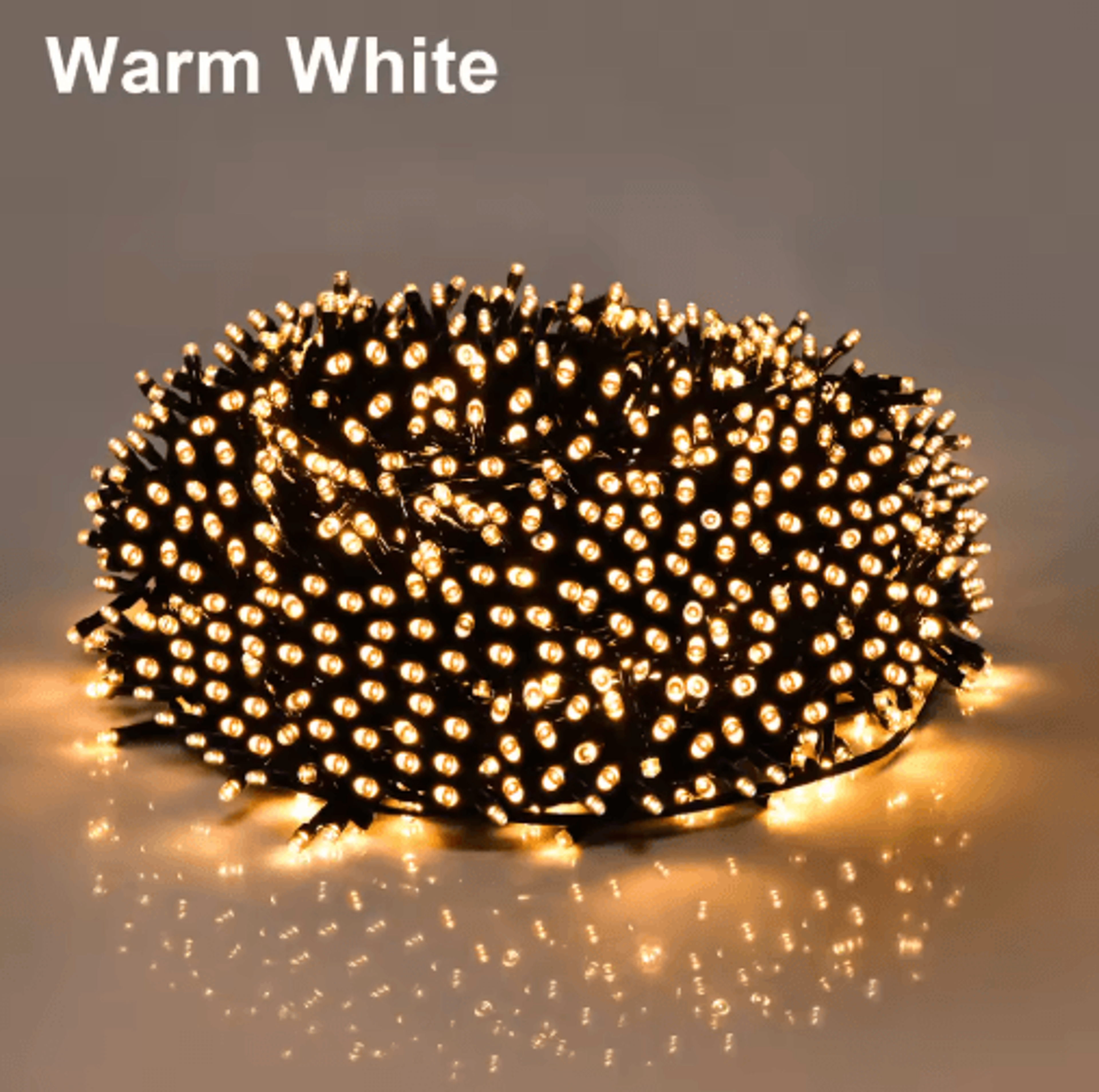 1001000 LED Christmas Fairy Lights  220V White Warm  RGB String Lights 3