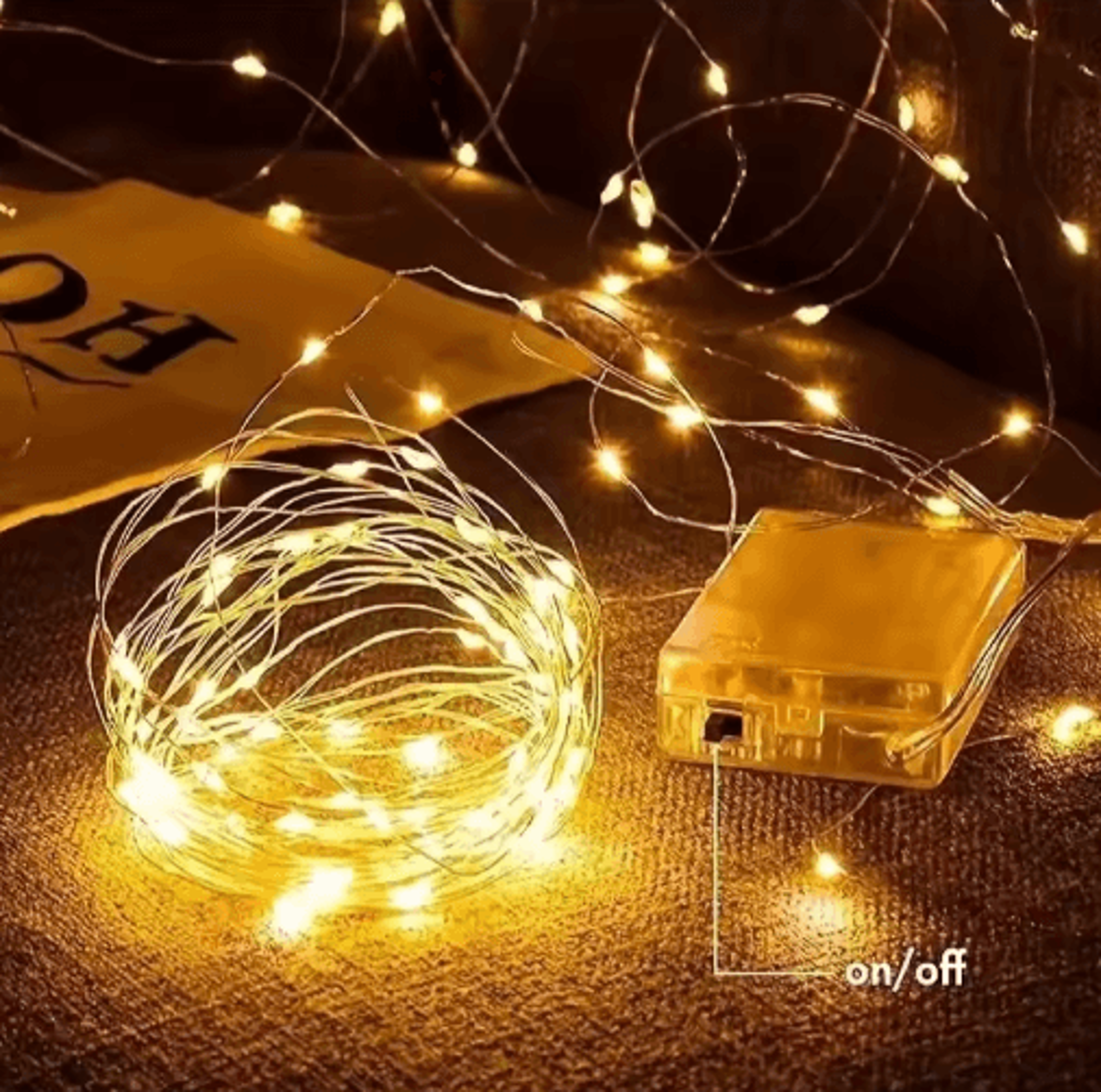 BatteryPowered LED Fairy String Lights  Decorative Lights For Home  Events 0