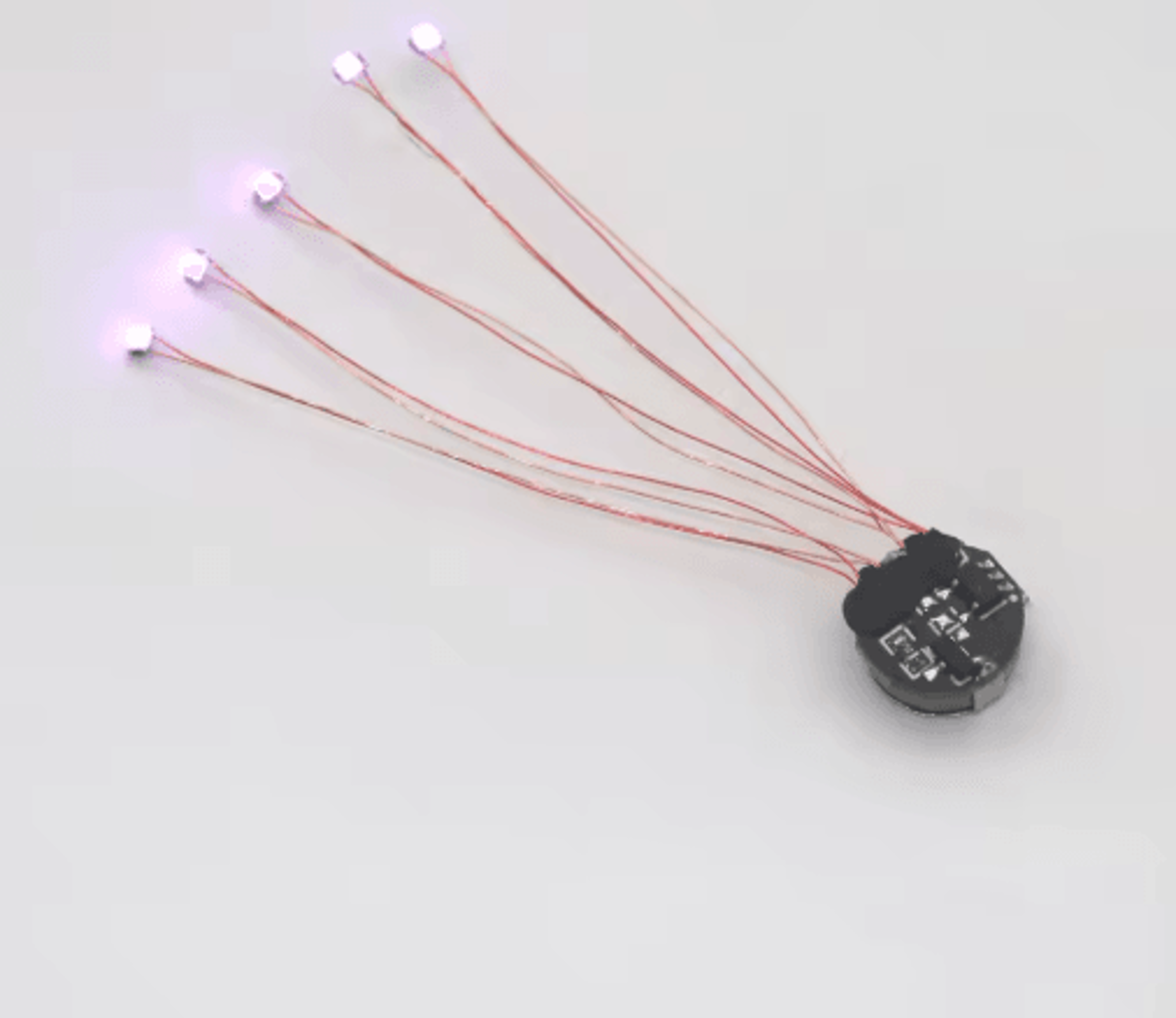 5cm Magnetic Control LED Light  Wired DIY Lamp For Models  Dioramas 6