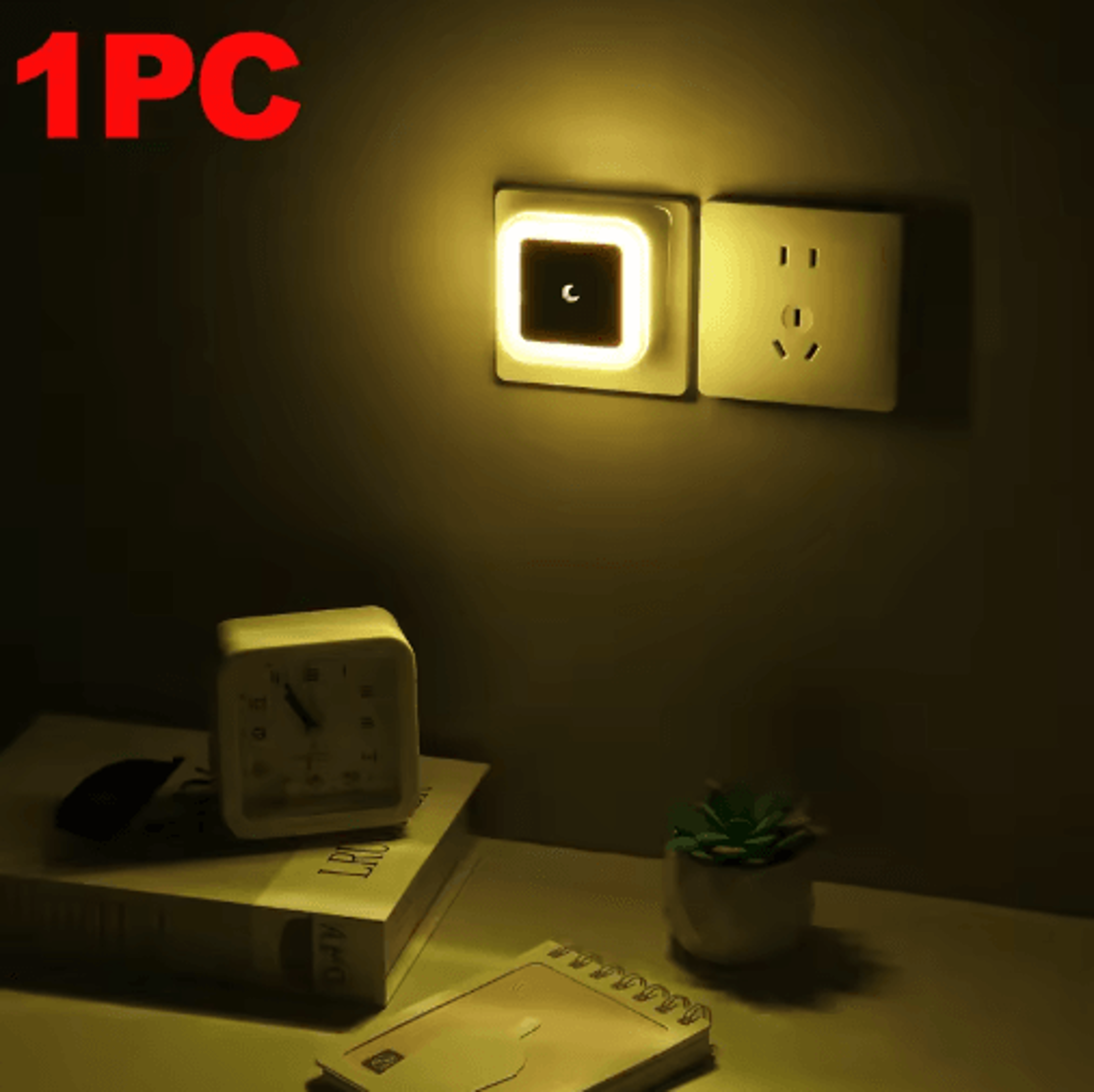 Modern LED Atmosphere Lamp  Touch Control Portable Night Light 2