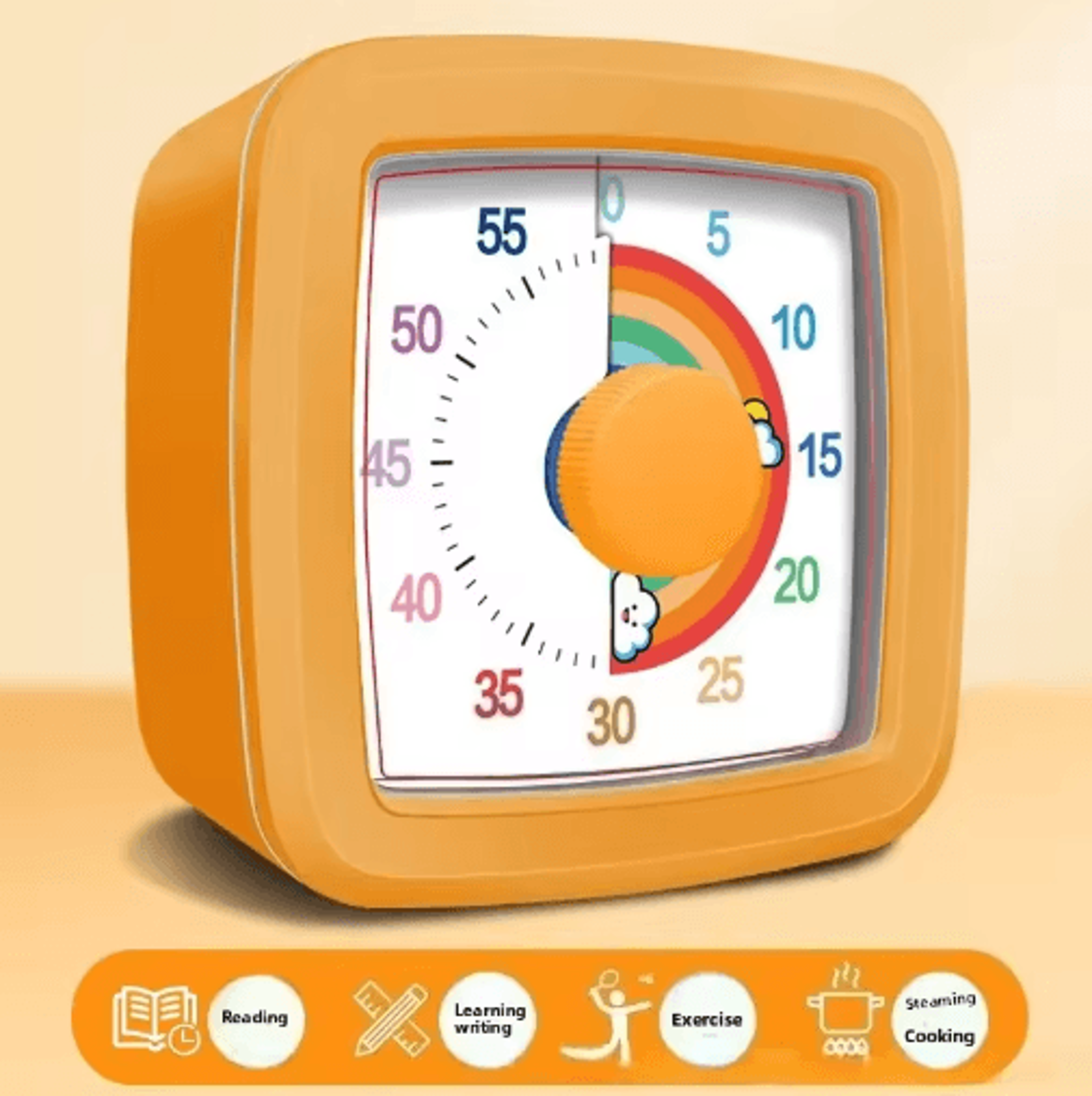 Kids Visual Timer With Night Light  Digital Pomodoro  Stopwatch Timer 1