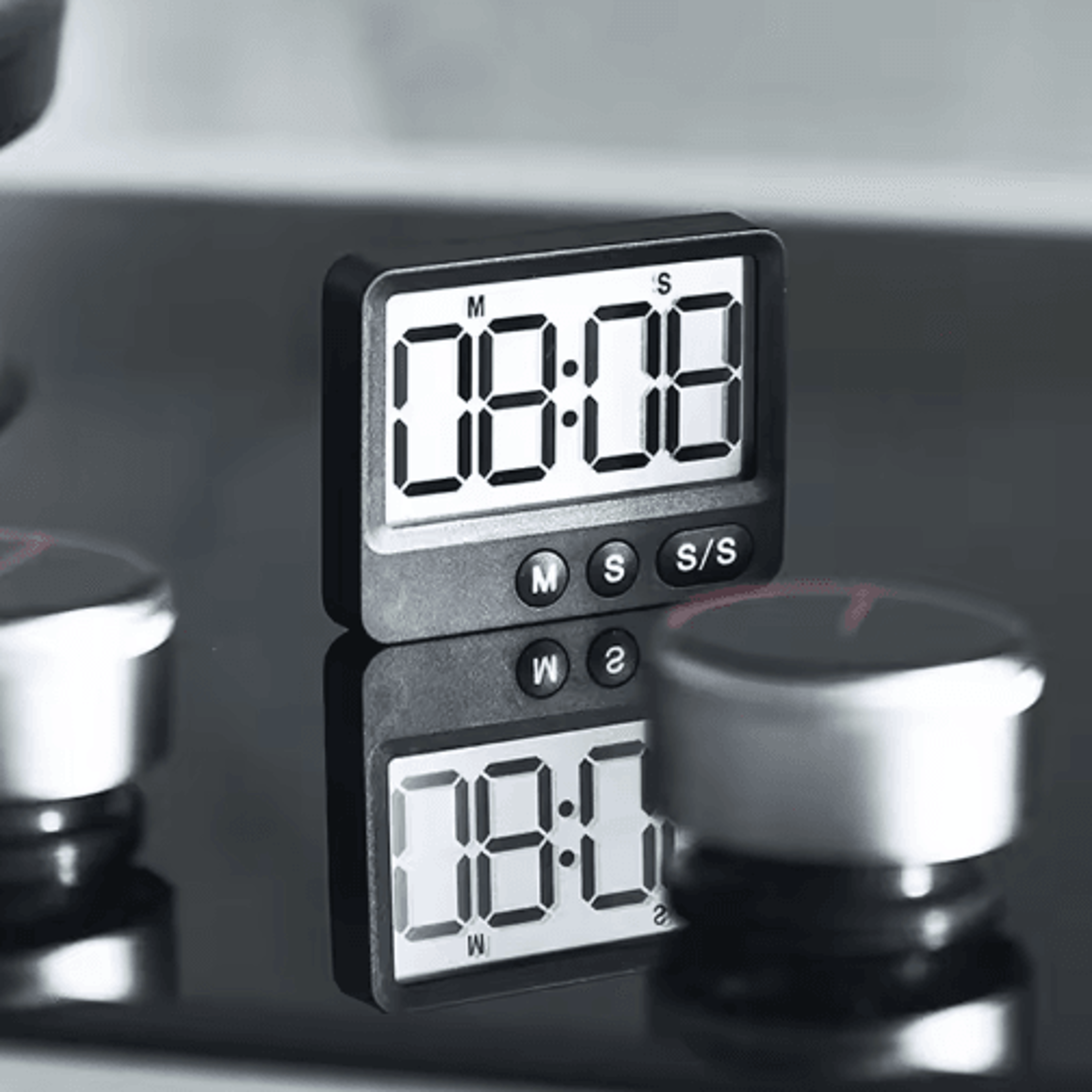 Magnetic Digital Kitchen Timer  LCD Silent Timer For Cooking  Study 3