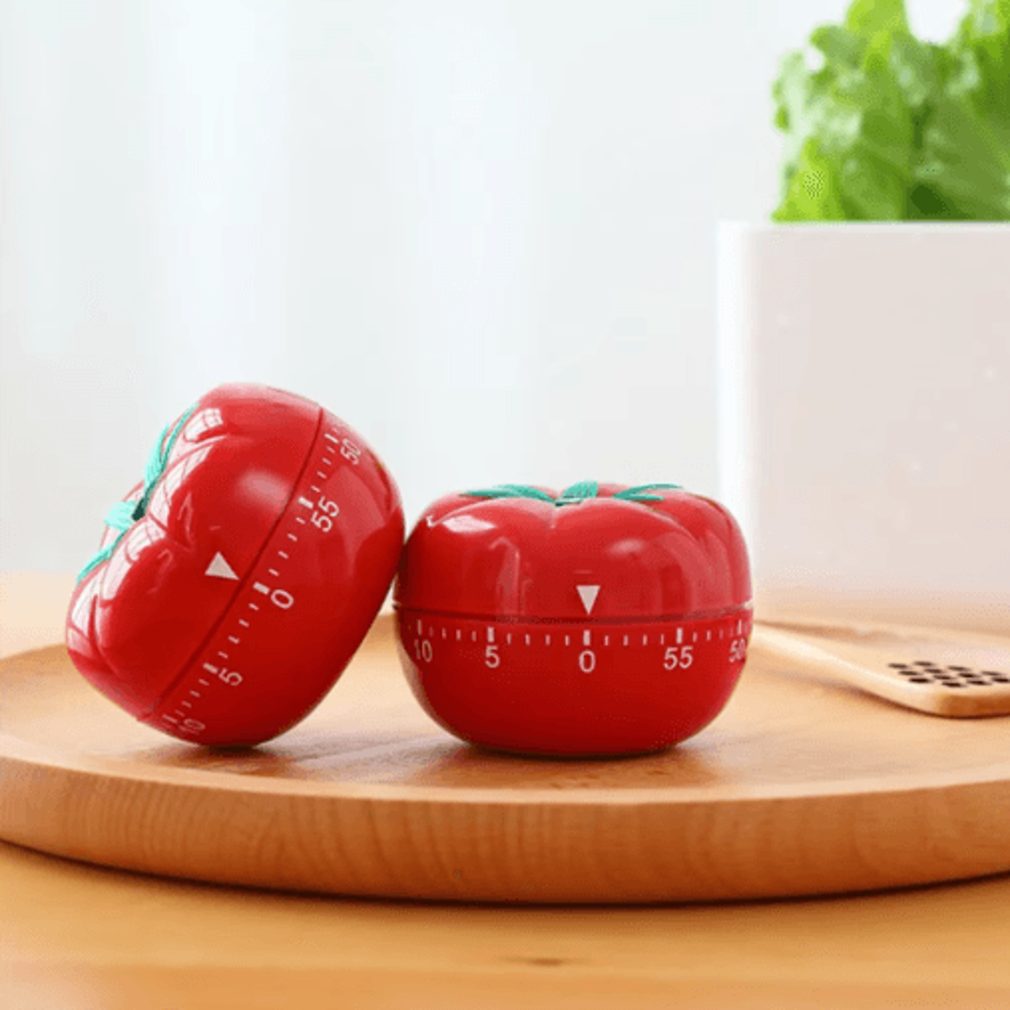 Tomato Pomodoro Kitchen Timer  Mechanical Countdown Alarm Clock 4