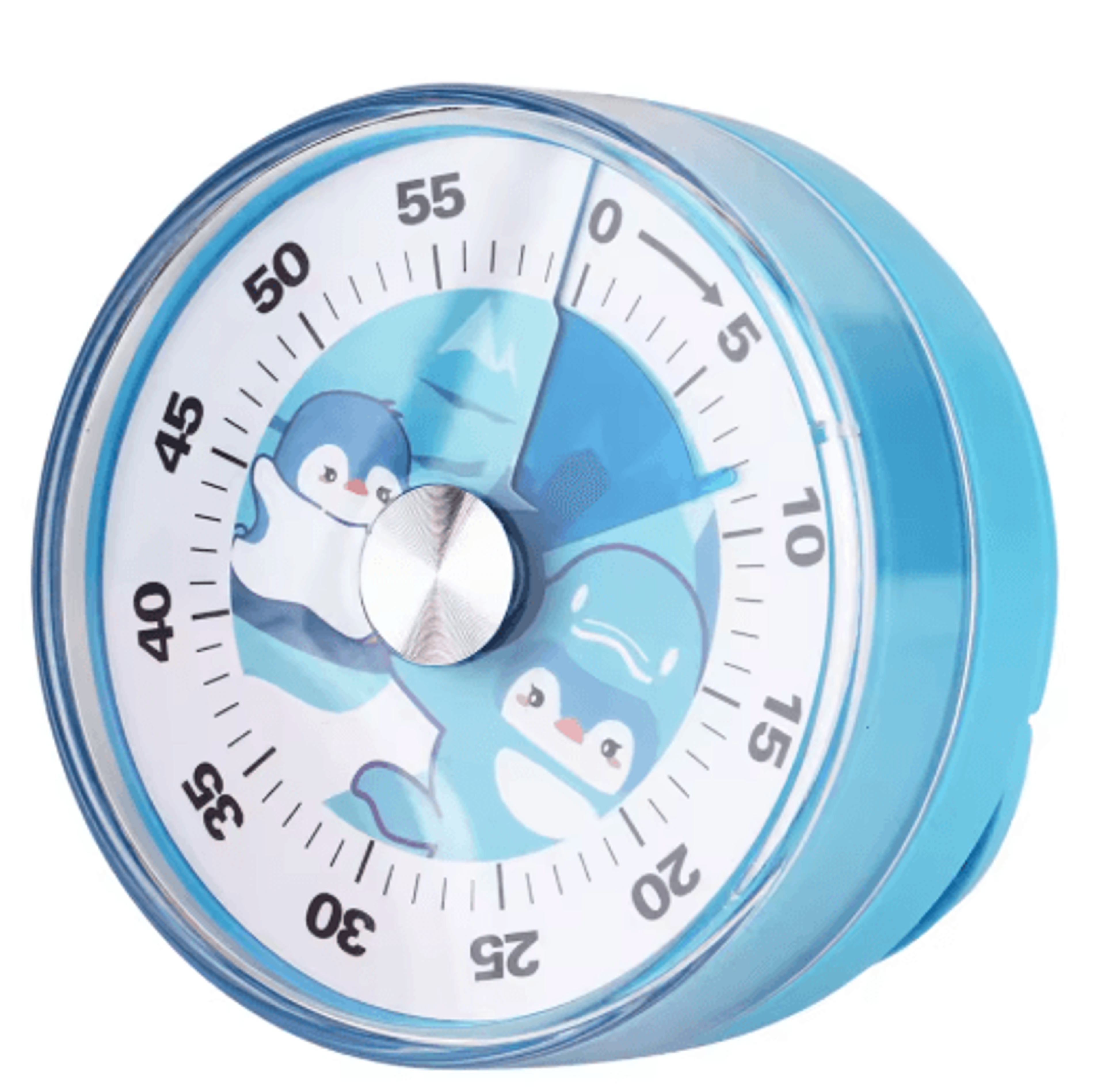 60Minute Magnetic Visual Timer  Mechanical Countdown Alarm 1