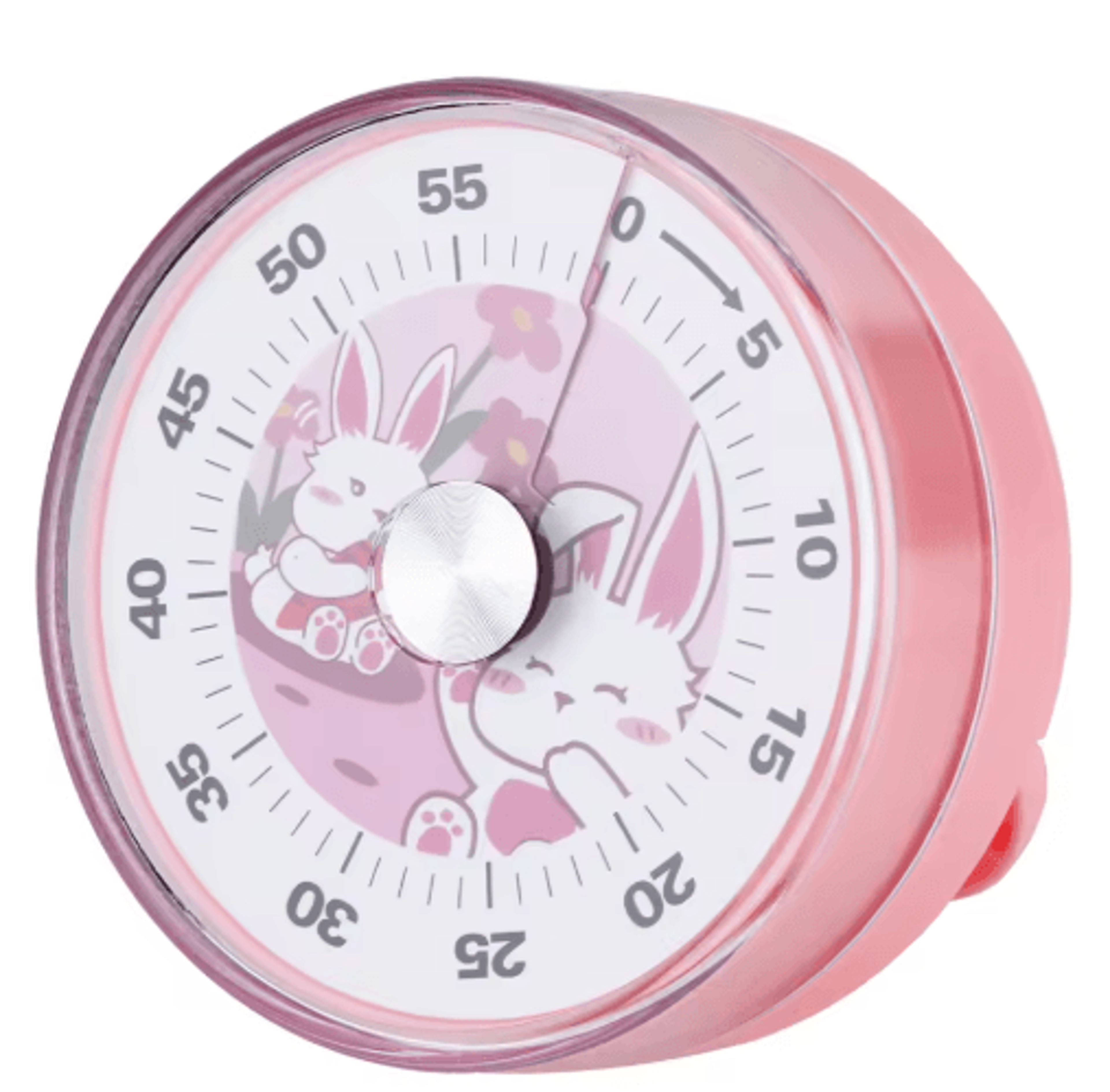 60Minute Magnetic Visual Timer  Mechanical Countdown Alarm 2