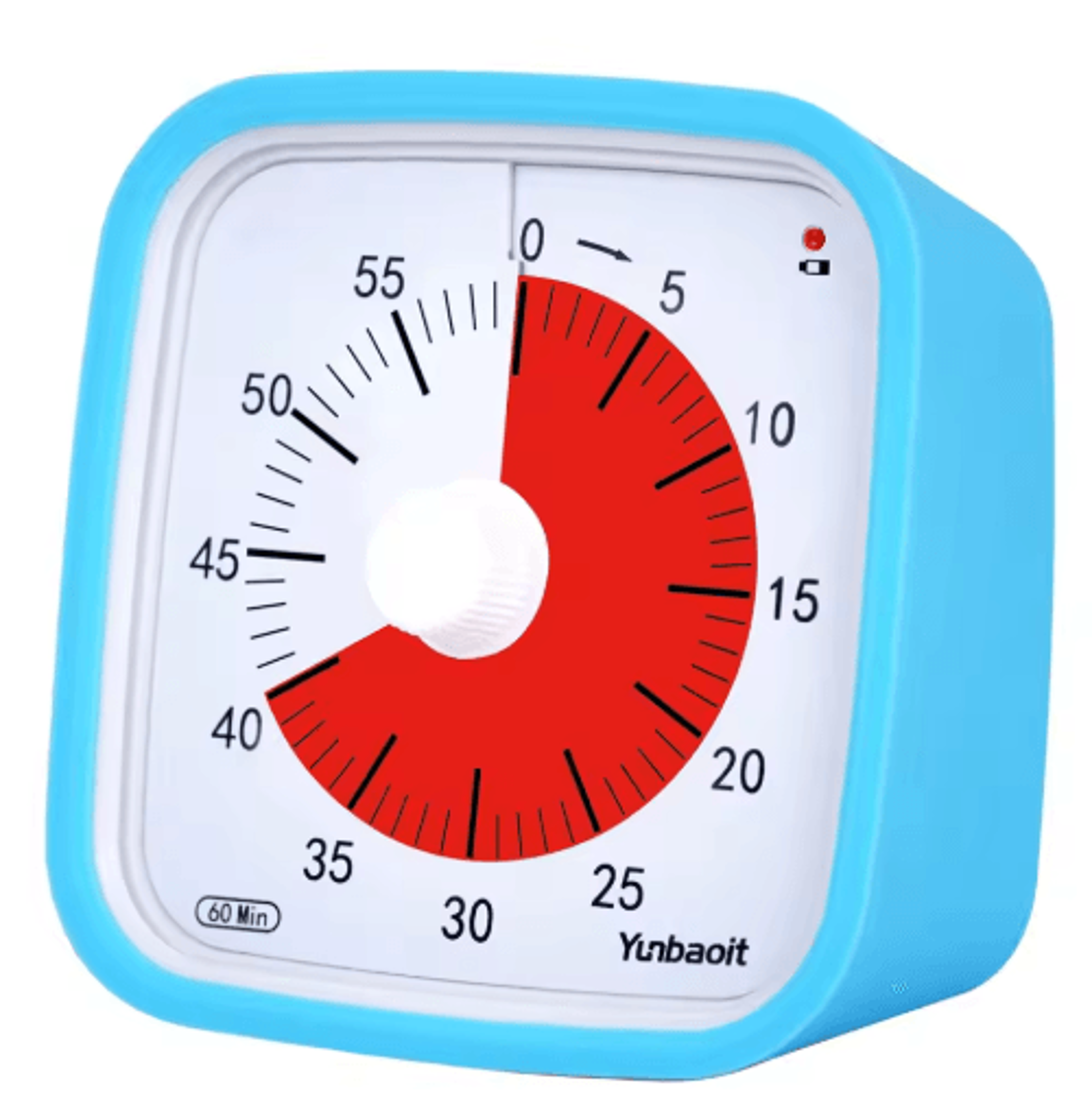Yunbaoit VT01 60Minute Visual Timer  Silent Kids Countdown With Protective Case 3