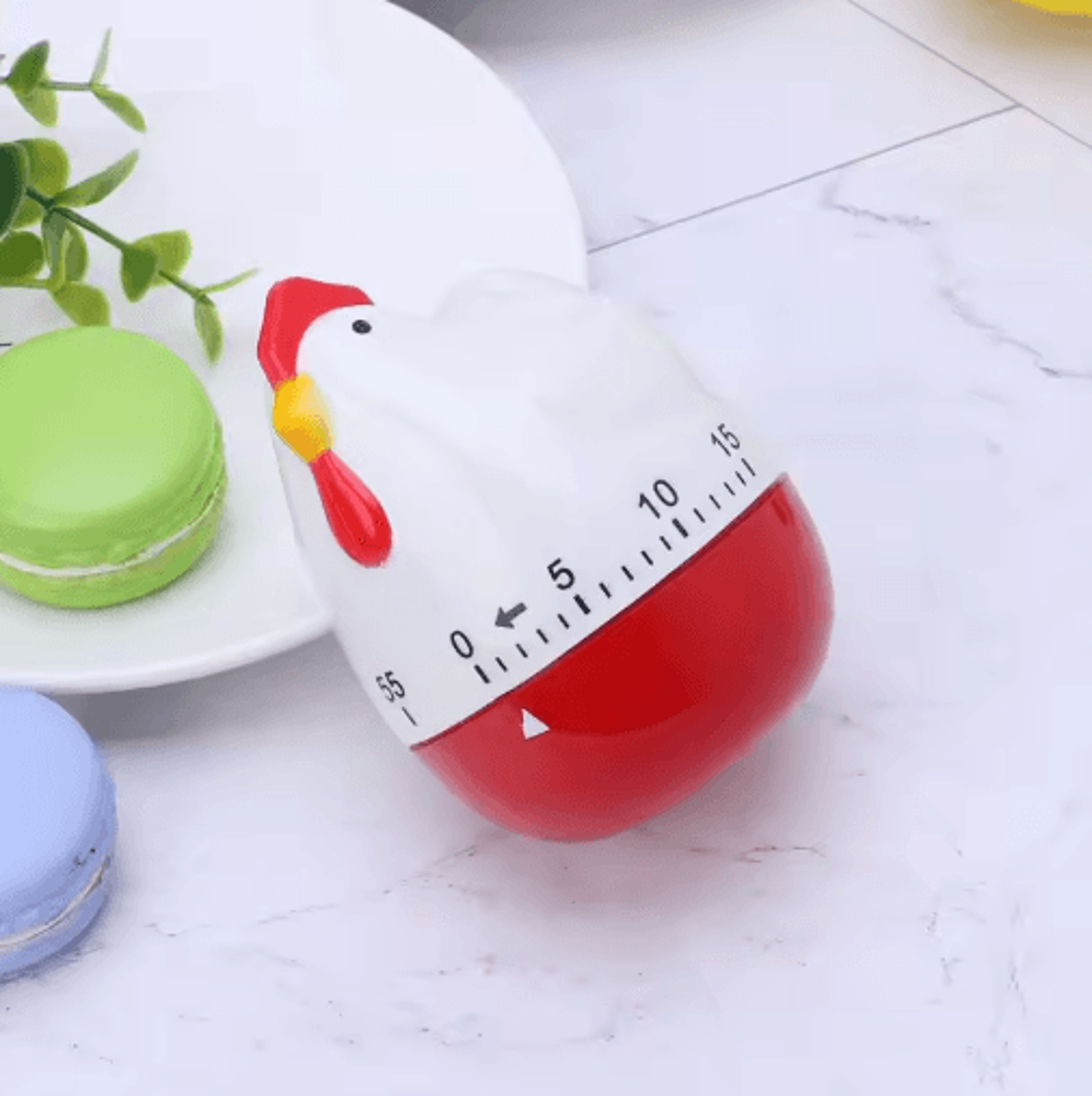 AXYC Hen Kitchen Timer  Mechanical Countdown Cooking Alarm 4