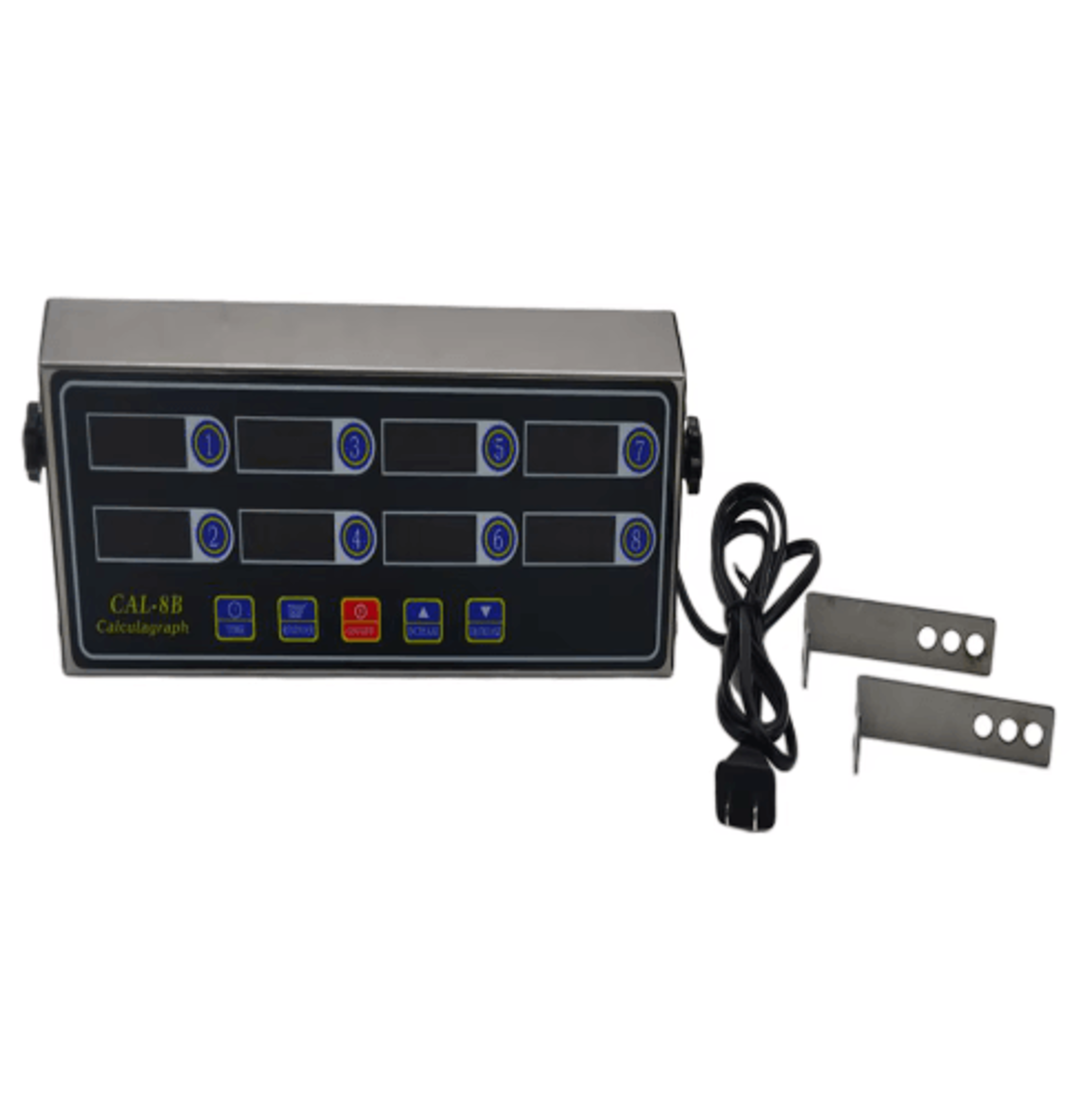 CAL8B Portable 8Channel Digital Kitchen Timer  MultiTask Timing Control 3